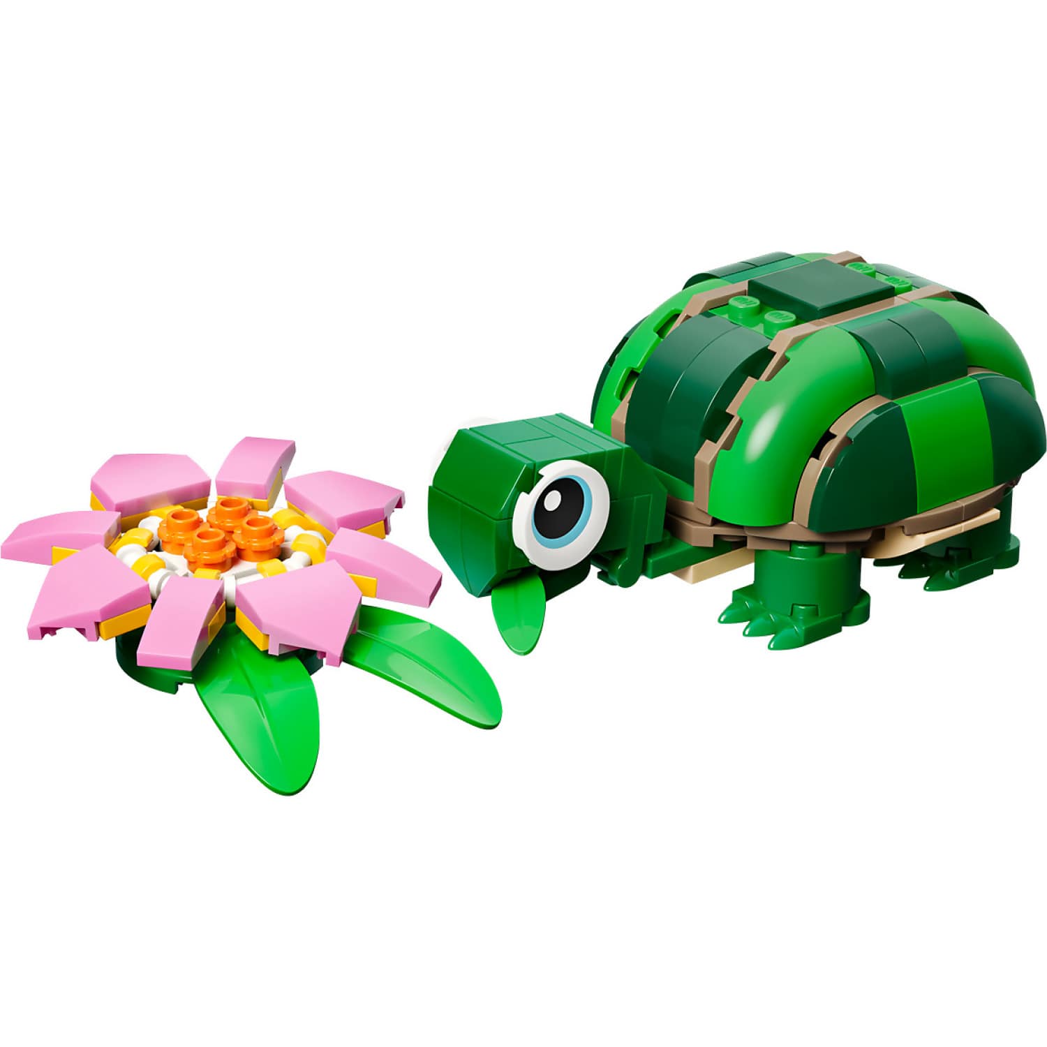 LEGO® 31377 Turtle with a Water Lily Flower - Creator 3-in-1