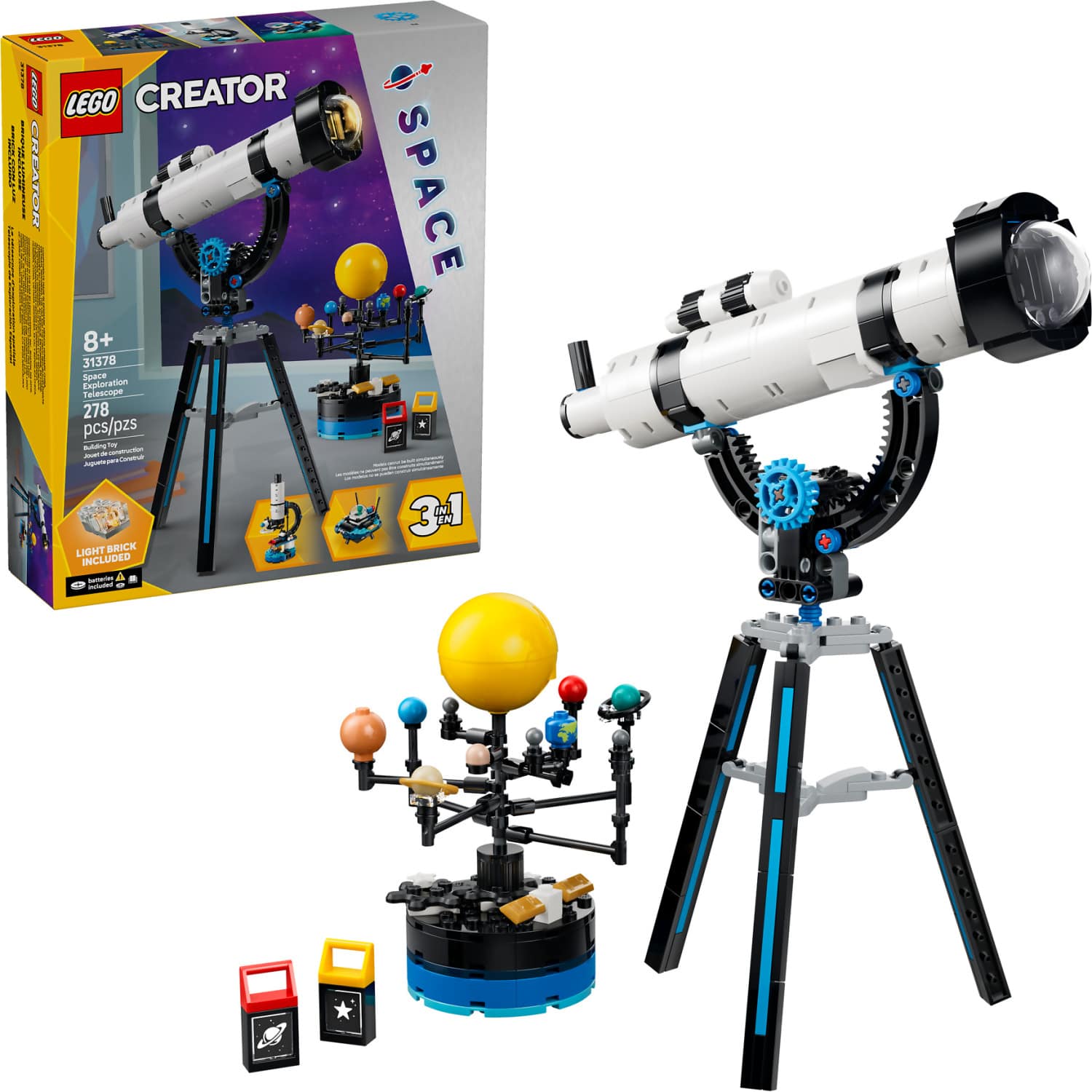 LEGO® 31378 Space Exploration Telescope - Creator 3-in-1