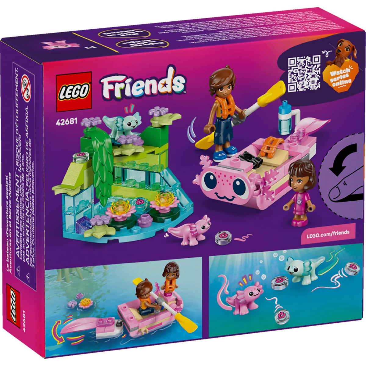 LEGO® 42681 Axolotl Adventure Boat - Friends