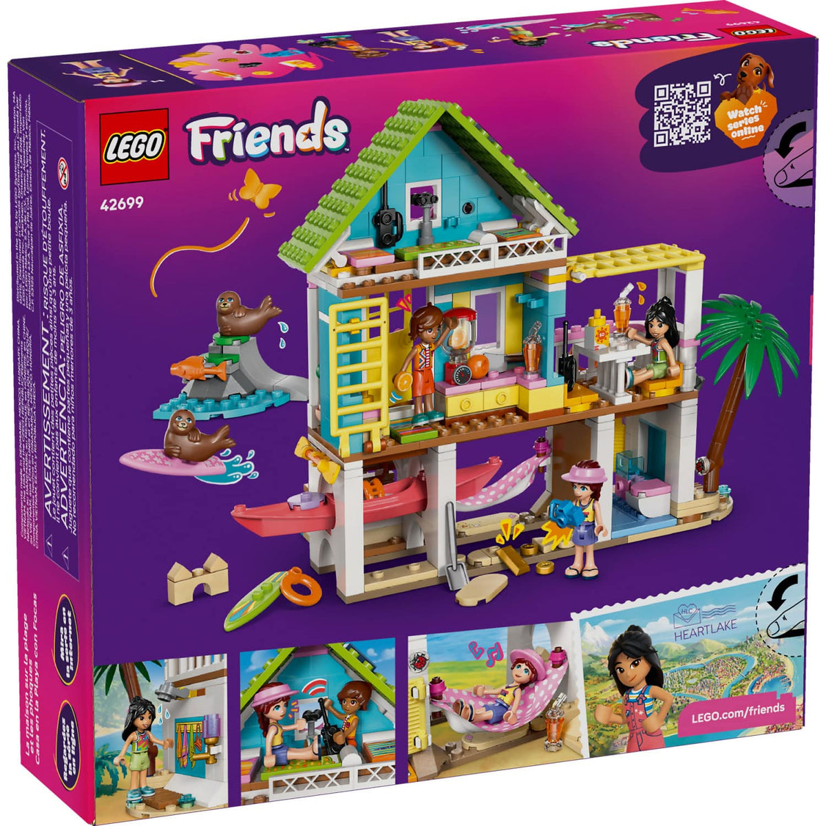 LEGO® 42699 Beach House with Seals - Friends