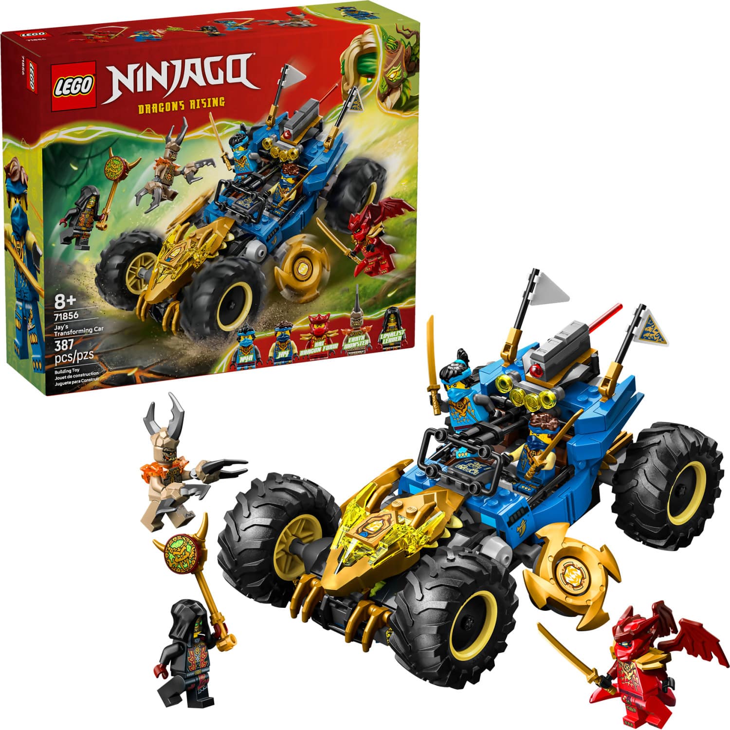 LEGO® 71856 Jay's Transforming Car - NINJAGO®