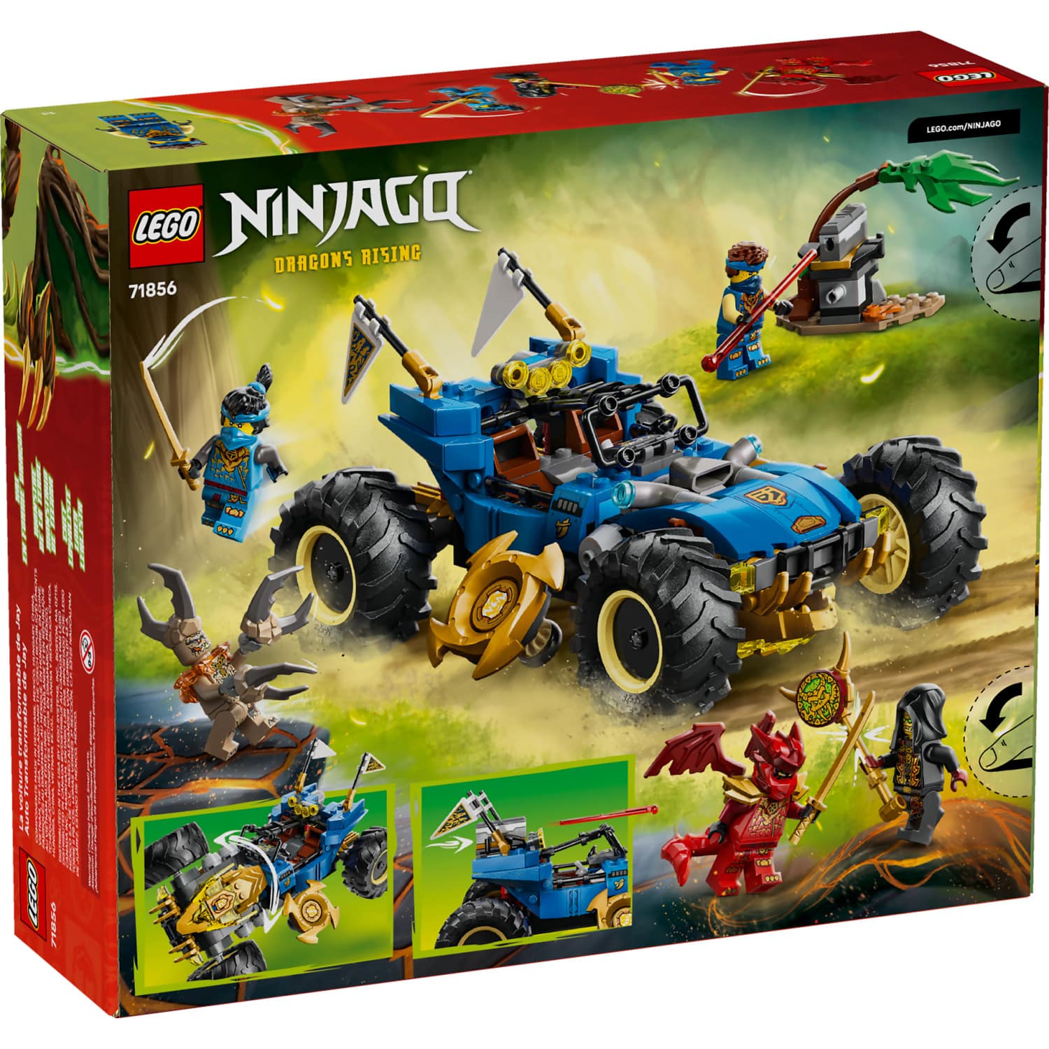 LEGO® 71856 Jay's Transforming Car - NINJAGO®