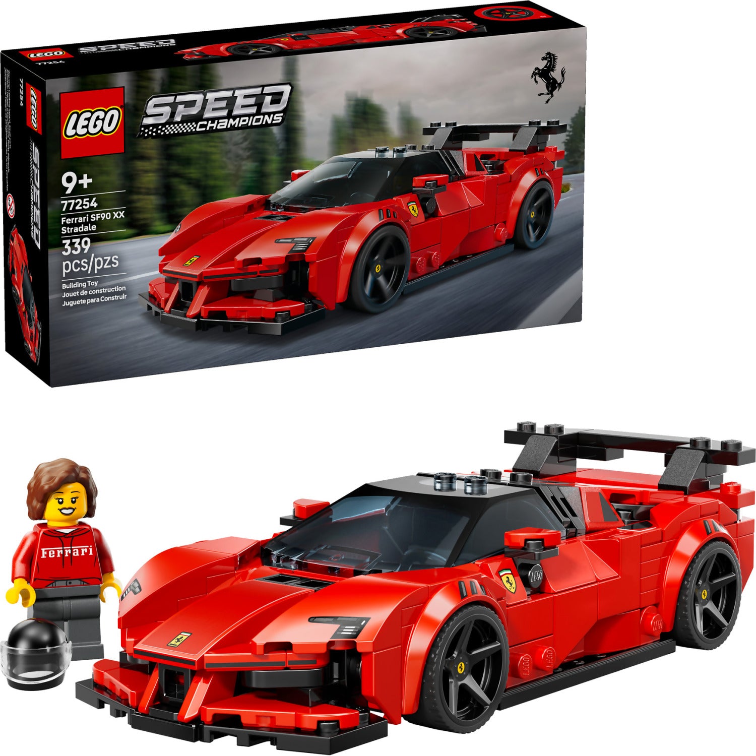 LEGO® 77254 Ferrari SF90 XX Stradale Sports Car - Speed Champions