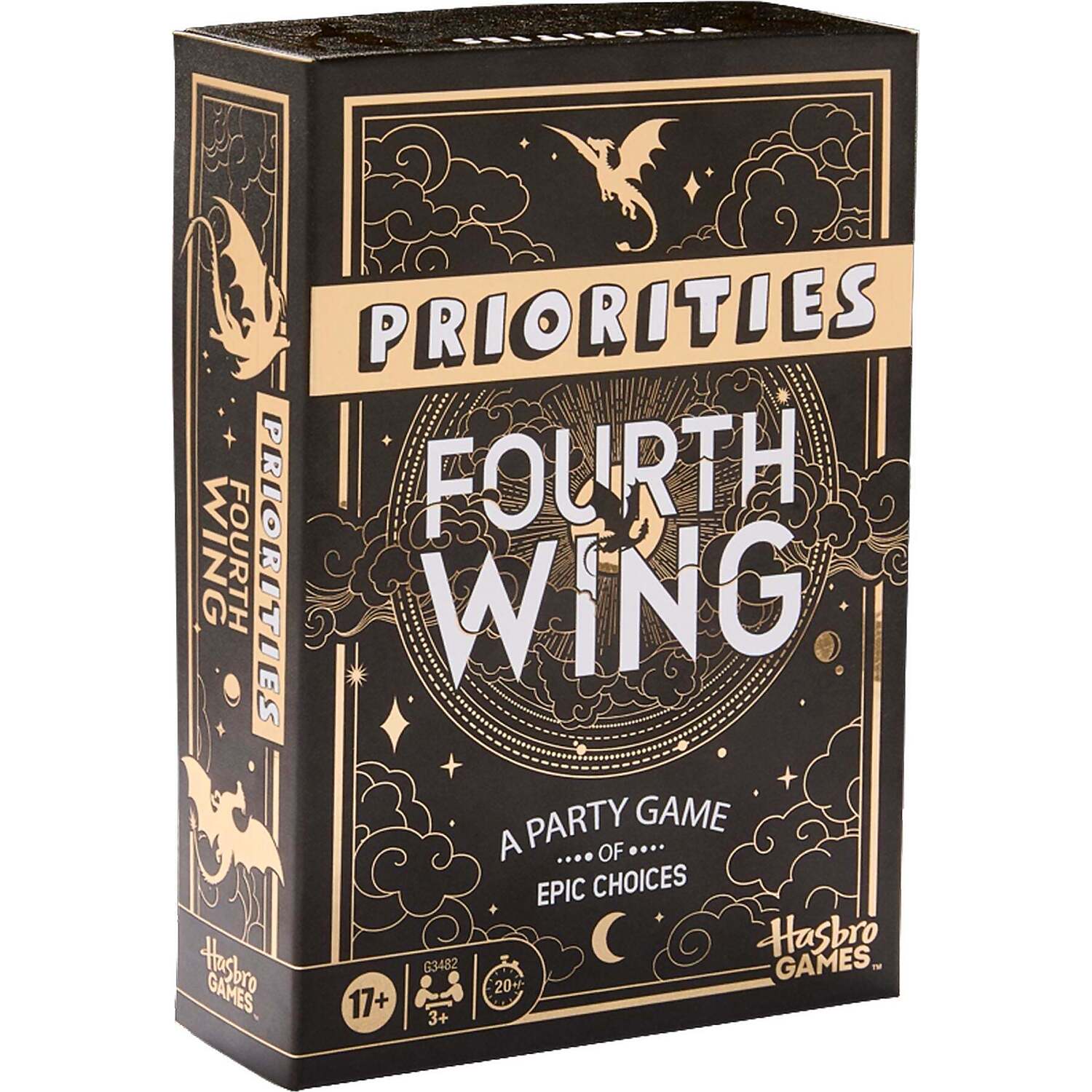 Hasbro Games - Priorities Fourth Wing Edition Card Game