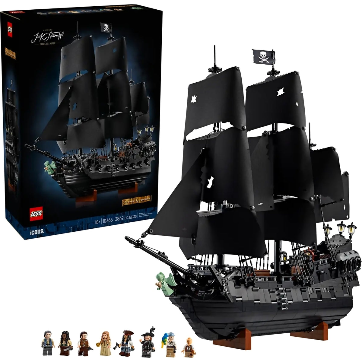 LEGO® 10365 Captain Jack Sparrow's Pirate Ship - Icons