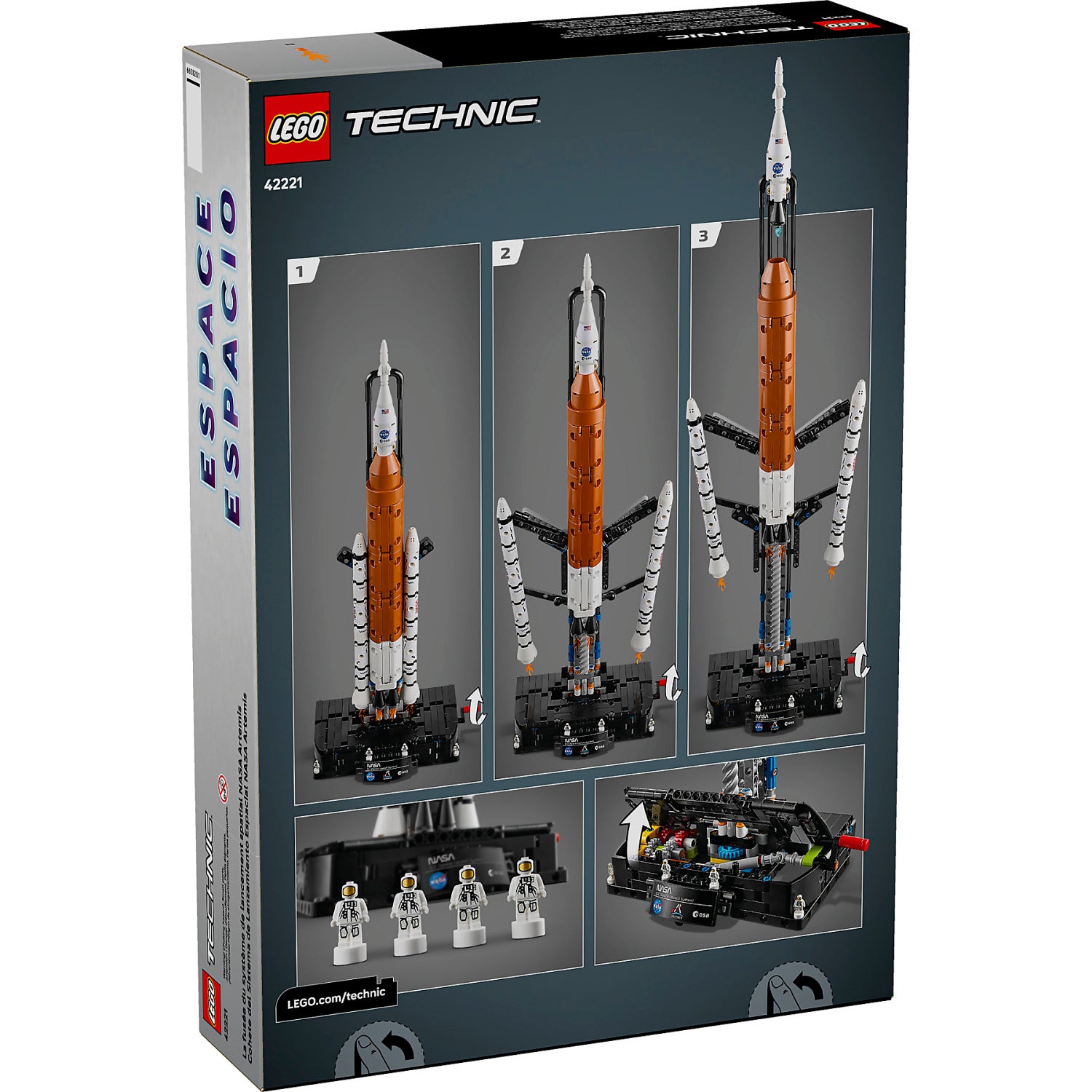 LEGO® 42221 NASA Artemis Space Launch System Rocket - Technic