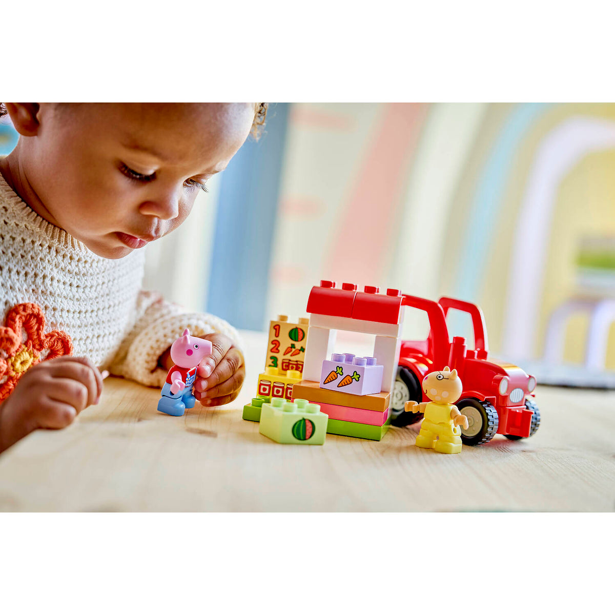 LEGO® 10468 Peppa Pig Tractor and Market -  DUPLO®