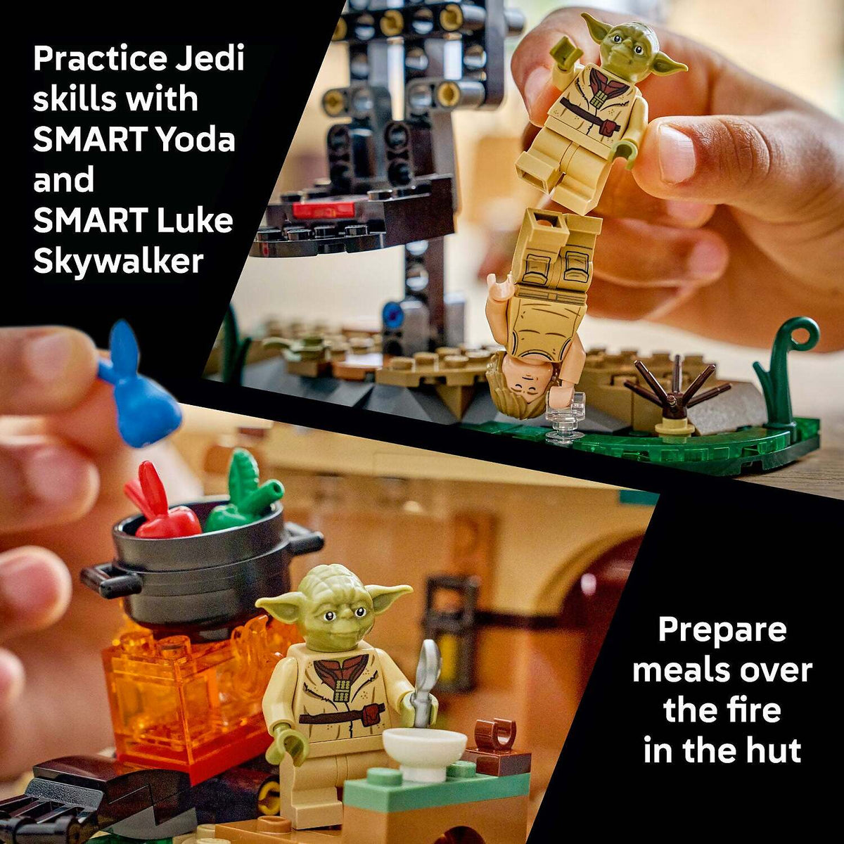 LEGO® 75422 SMART Play™ Compatible Yoda's Hut and Jedi Training - Star Wars™