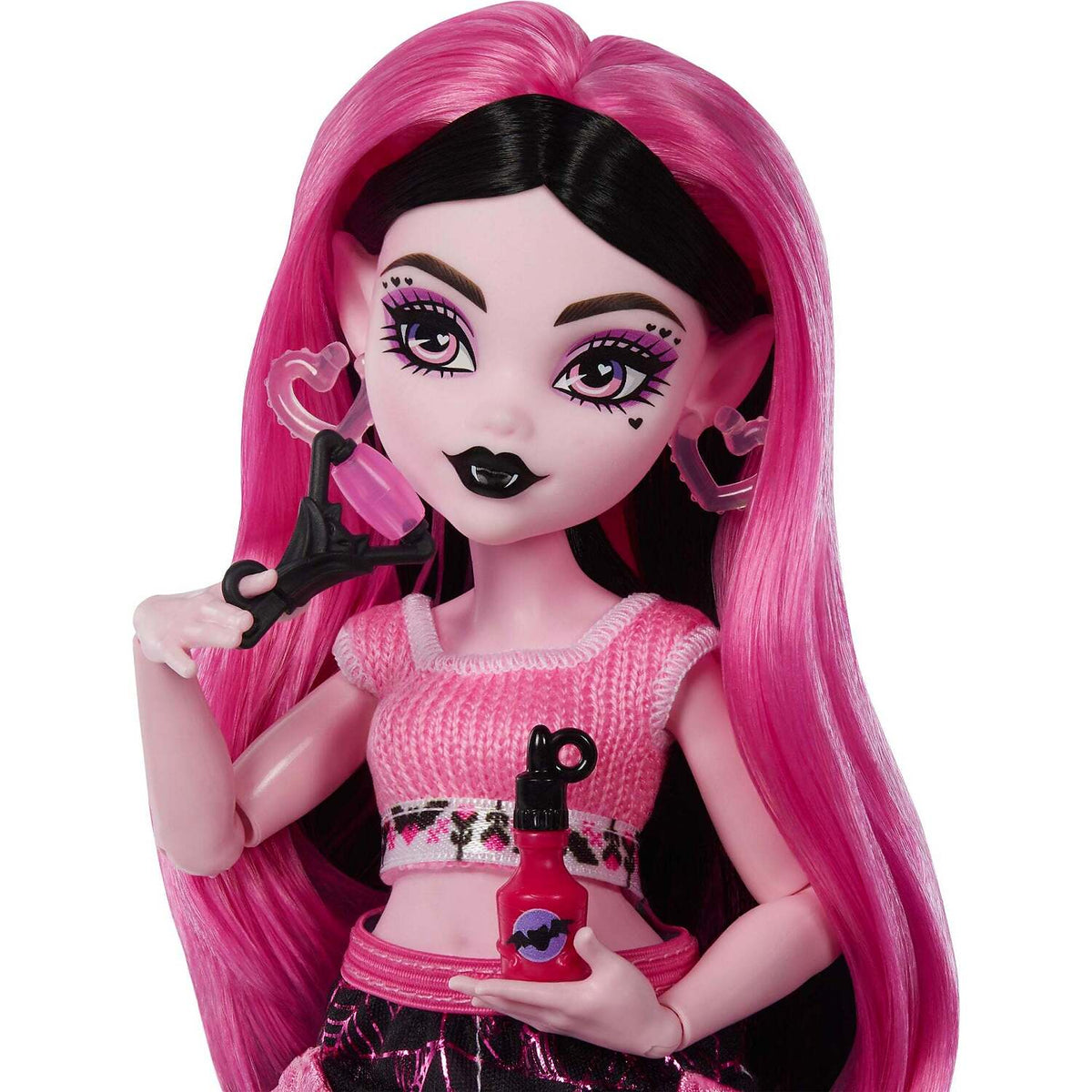Monster High - Self-Scare Secrets Draculaura Fashion Doll with 13 Surprises - Mattel
