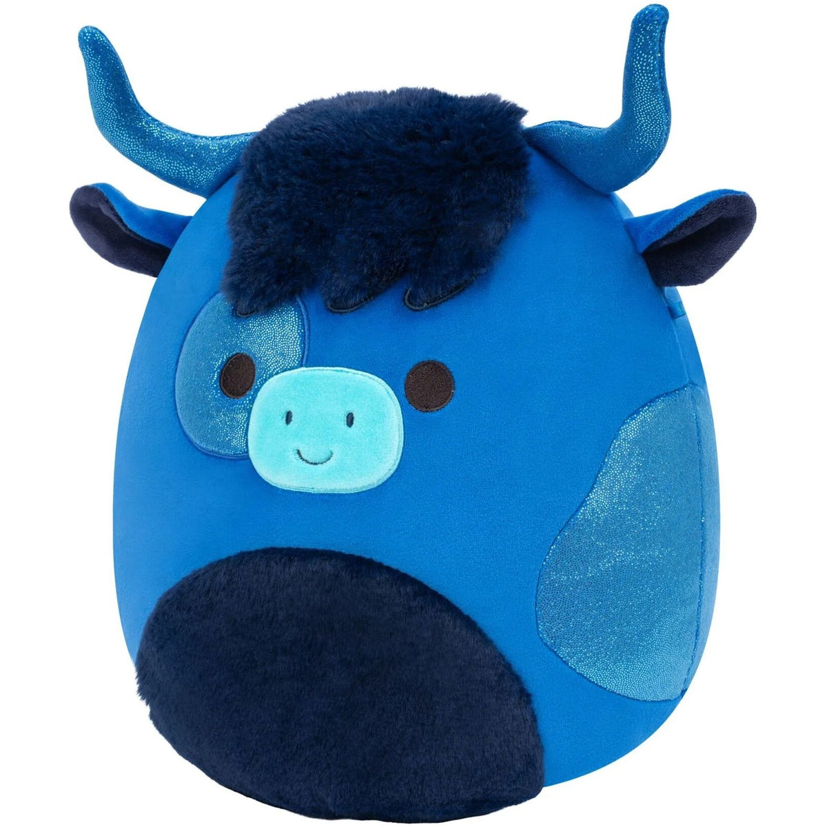 Squishmallows - Osgood Dark Blue Highland Cow 10-Inch Plush