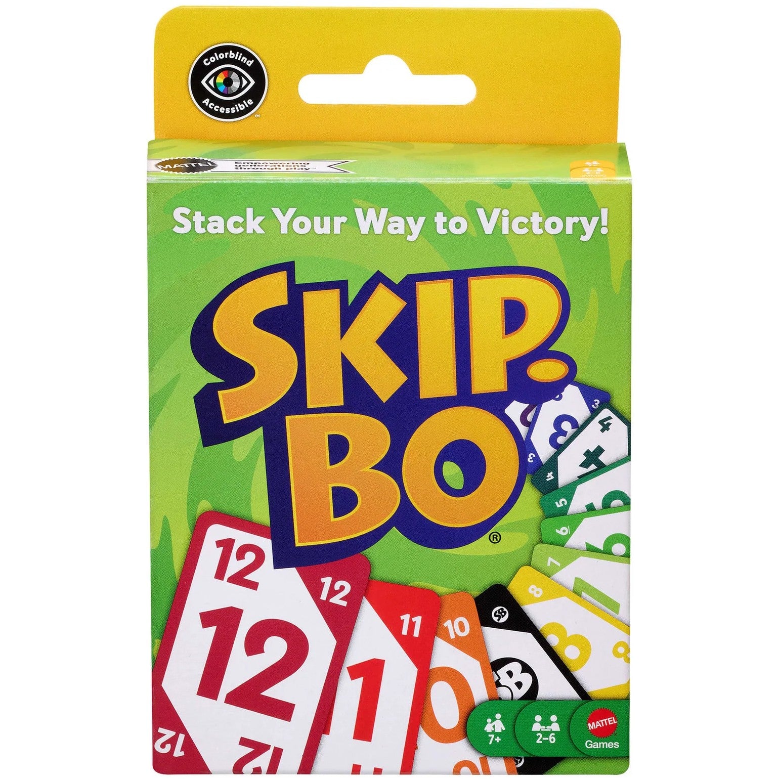 Mattel -  Games - Skip-Bo Card Game