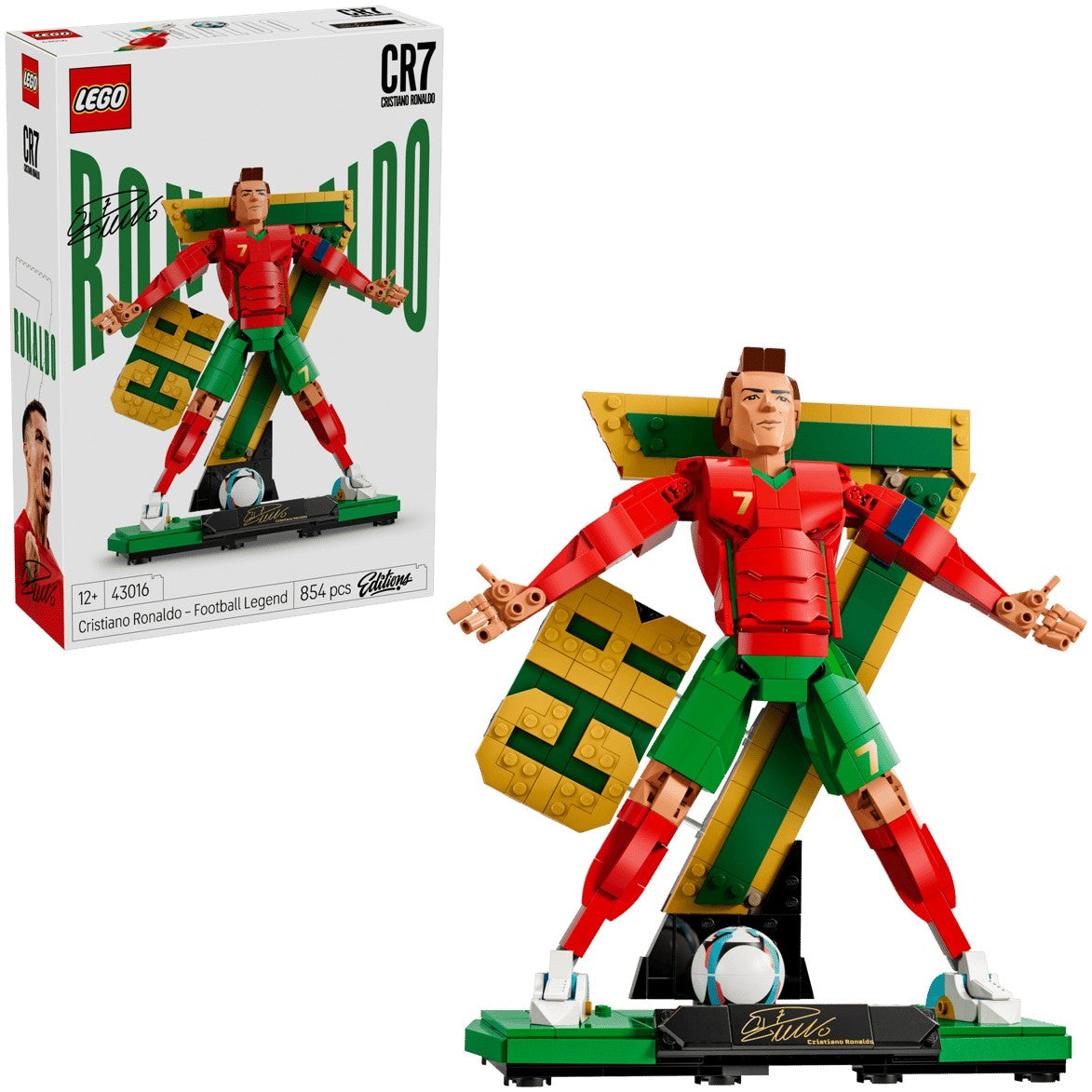 LEGO® 43016 Cristiano Ronaldo Football Legend - Editions