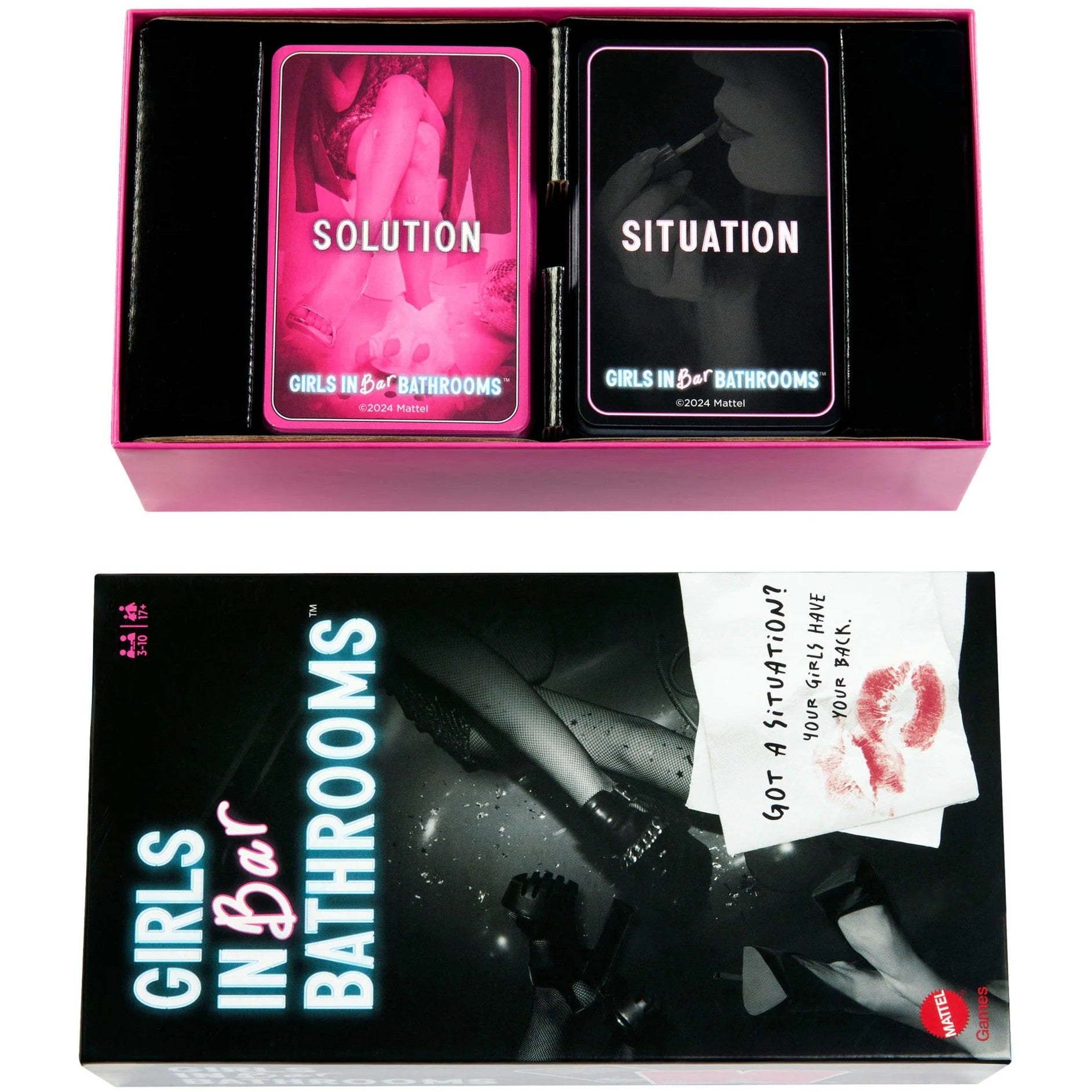 Mattel -  Games - Girls in Bar Bathrooms Card Game