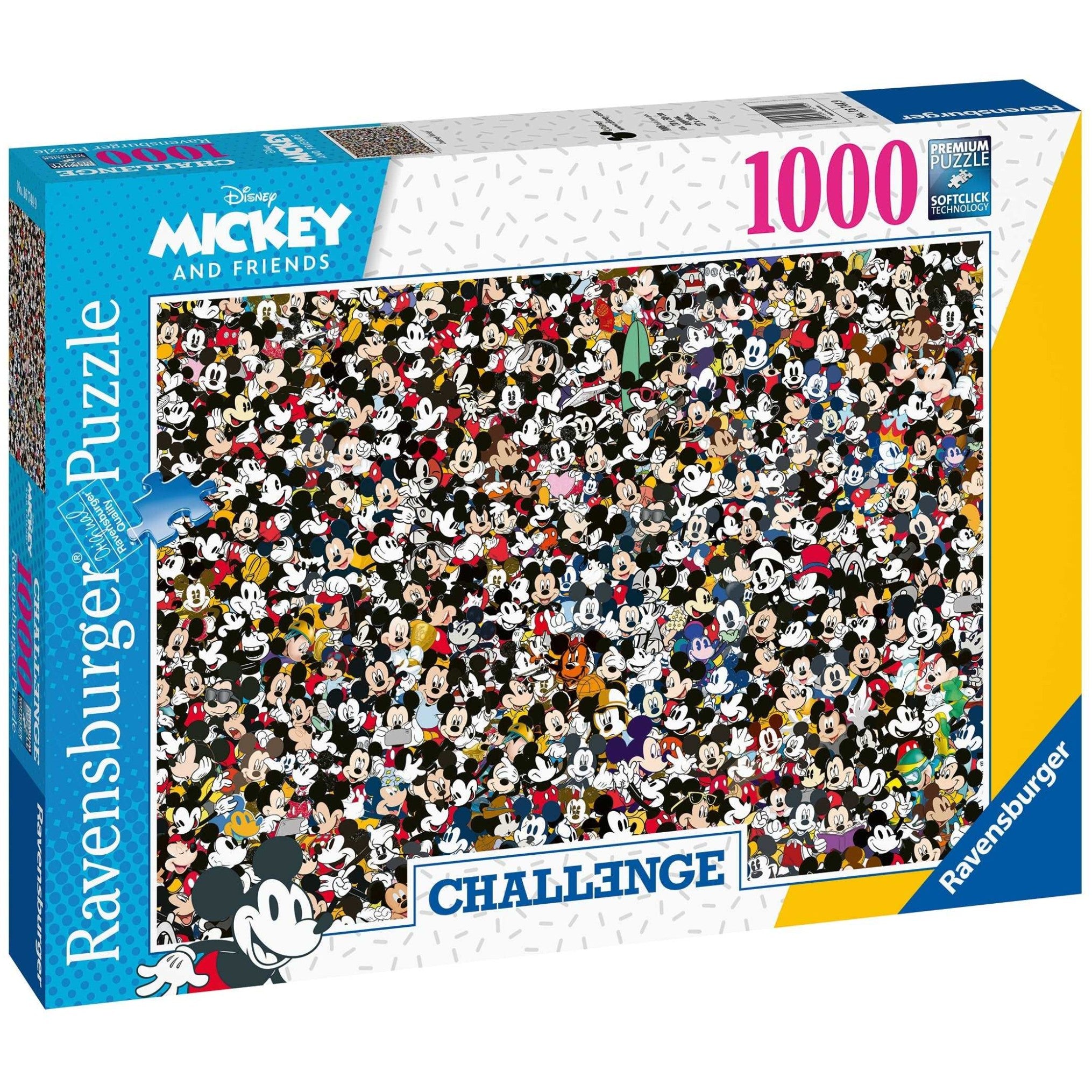 Ravensburger - Disney Mickey Challenge Jigsaw Puzzle 1000 Pcs