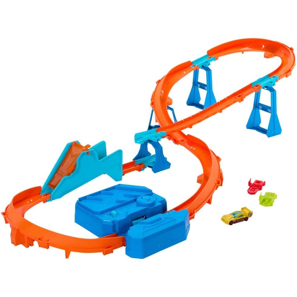 Hot Wheels - Track Creator Boosted Jump Speedway Kit - Mattel