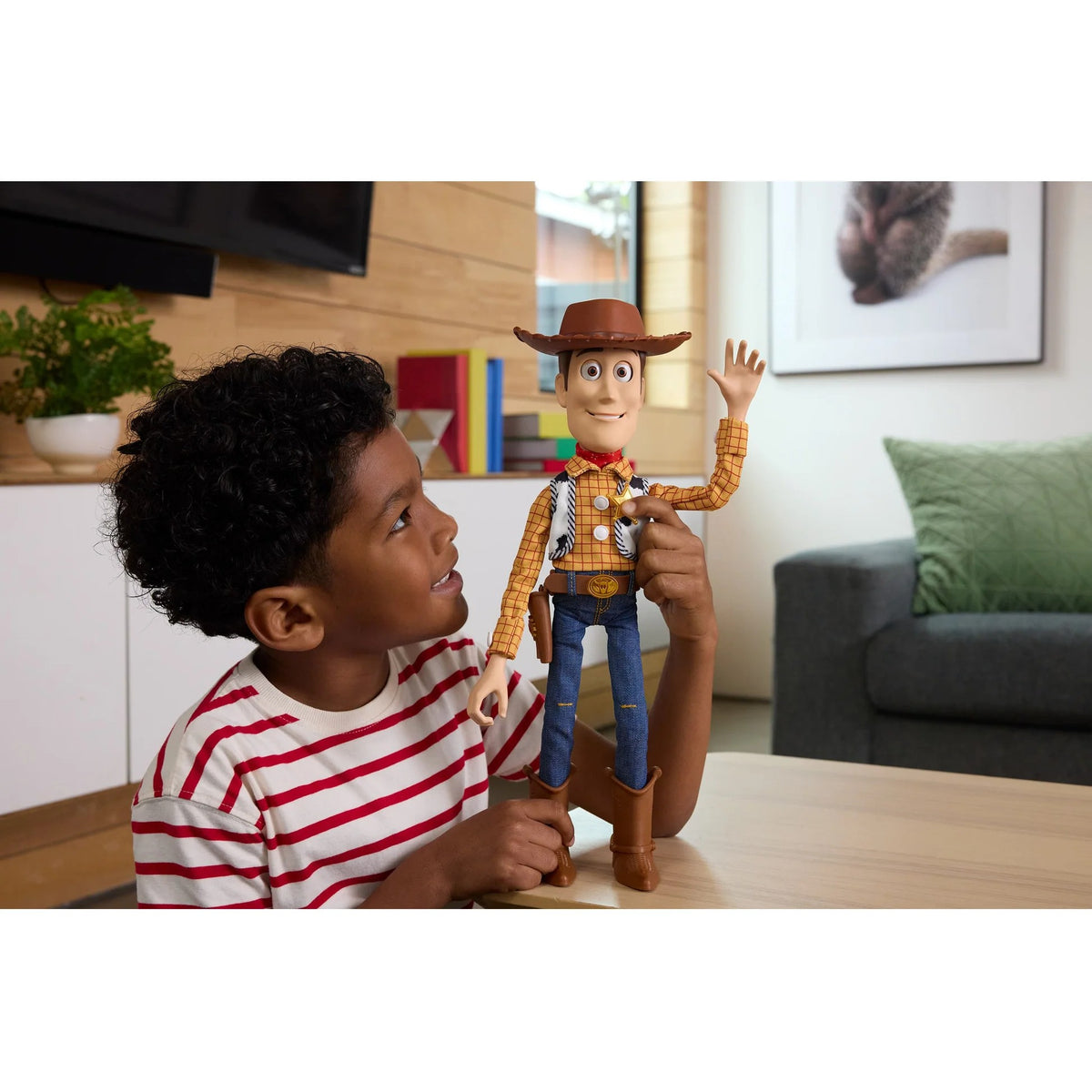 Disney Pixar - Toy Story 5 Ultimate Action Woody 16-Inch Figure - Mattel