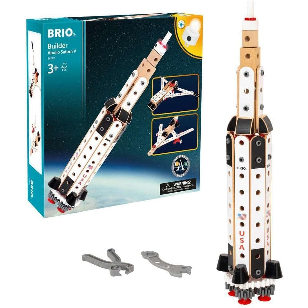 BRIO -  Builder - Apollo Saturn V Set 91 Pieces