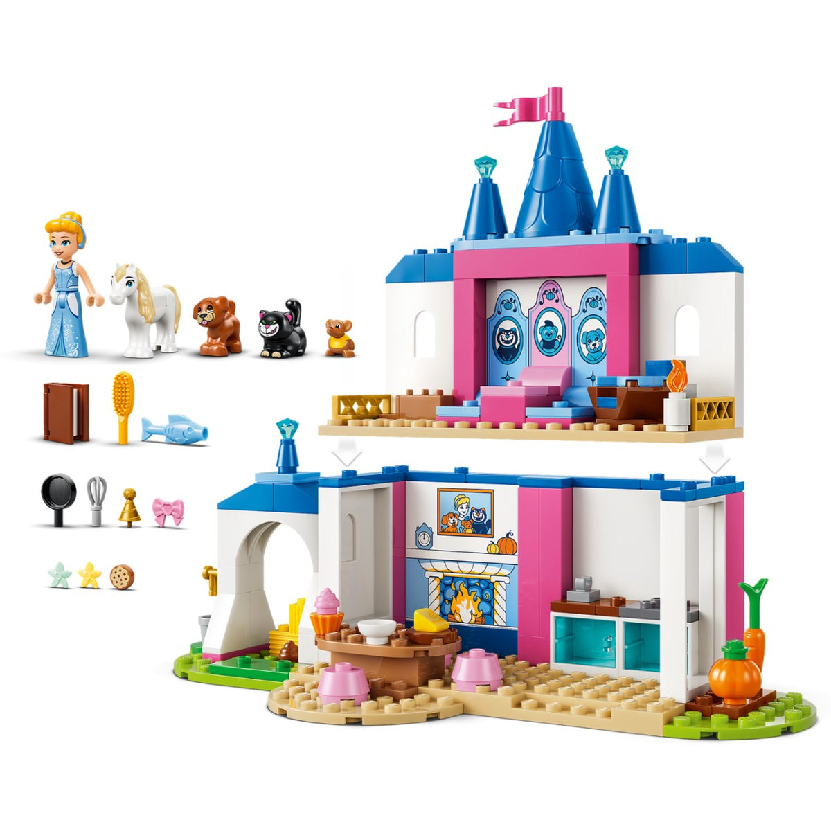 LEGO® 43283 Cinderella Animal Friends Castle - Disney 4+