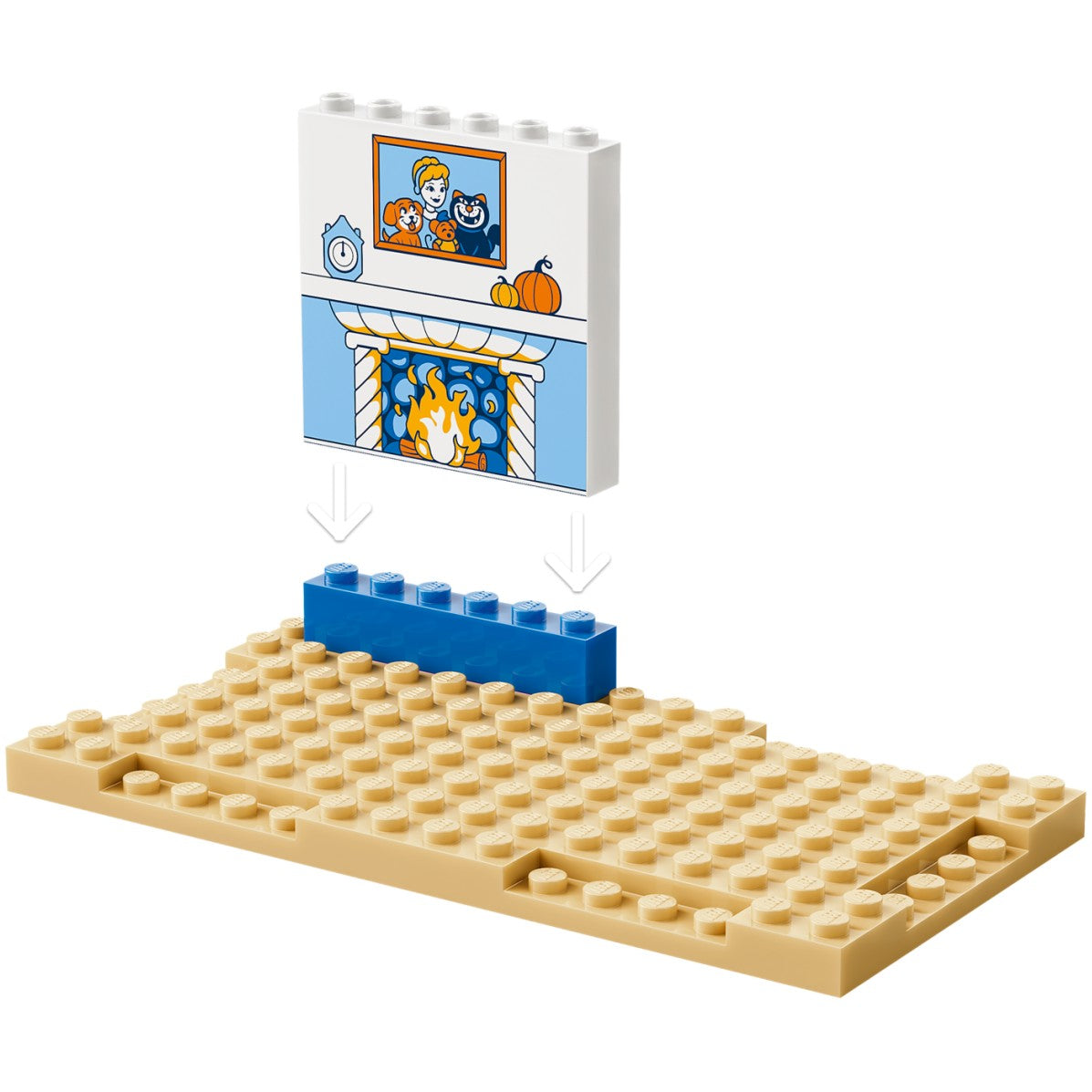 LEGO® 43283 Cinderella Animal Friends Castle - Disney 4+
