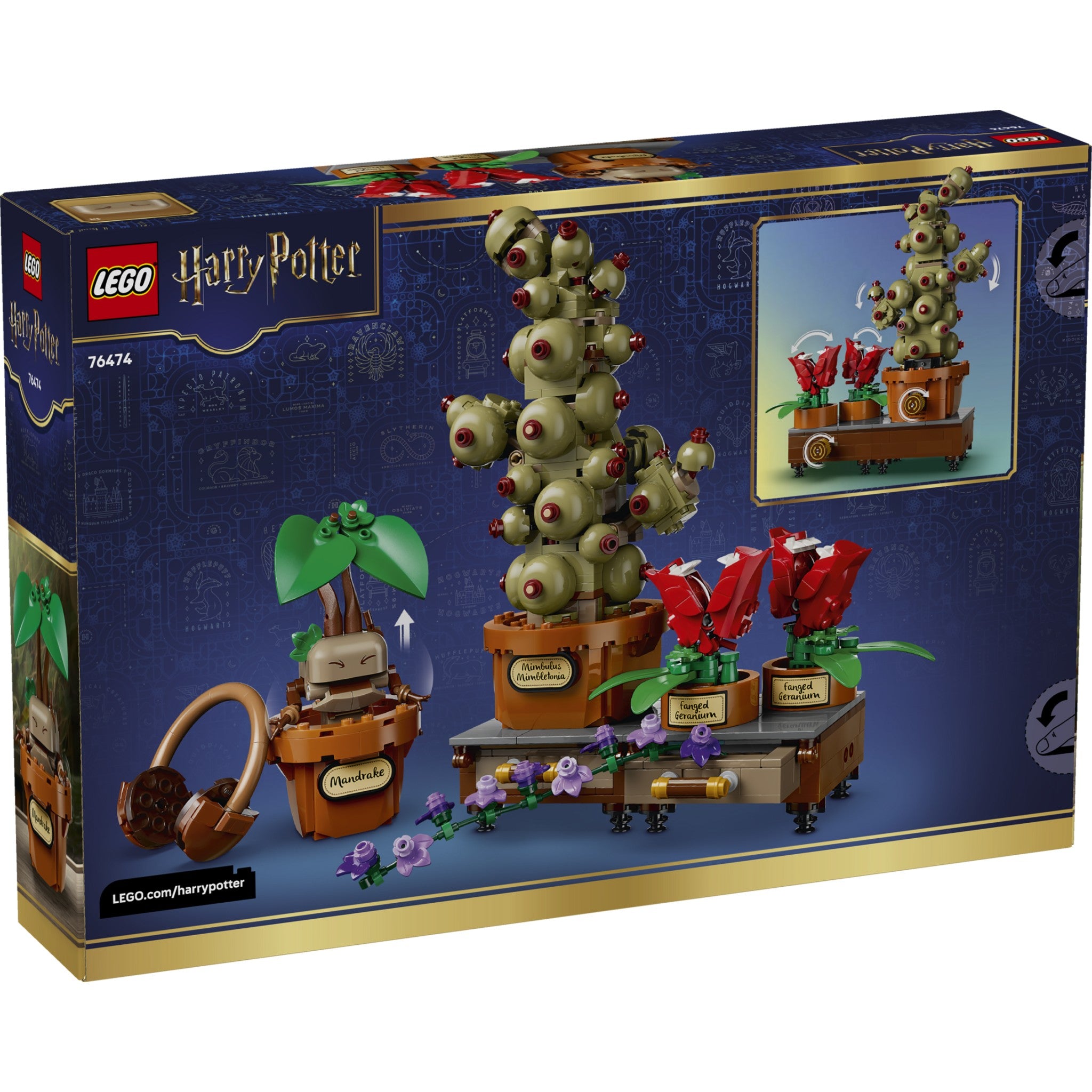LEGO® 76474 Hogwarts Herbology Plants - Harry Potter™