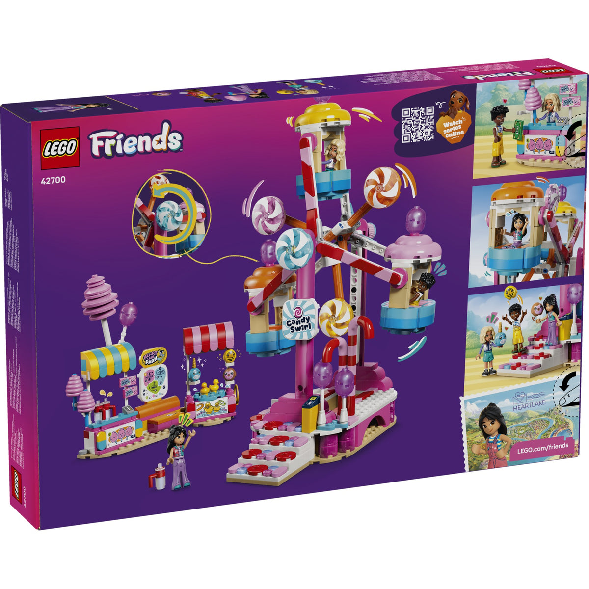 LEGO® 42700 Candy & Cupcake Ferris Wheel - Friends