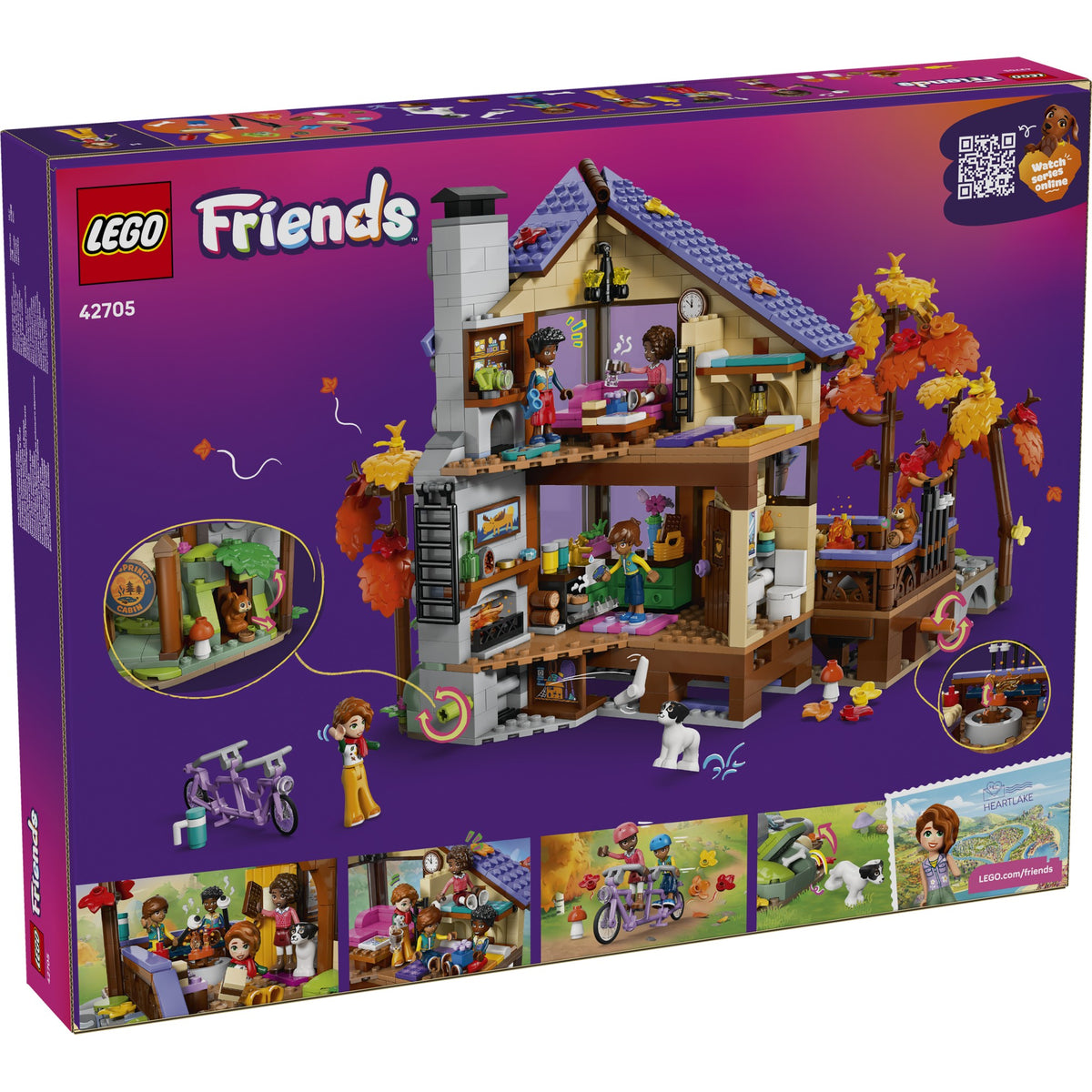 LEGO® 42705 Cozy Fall Forest Cabin - Friends
