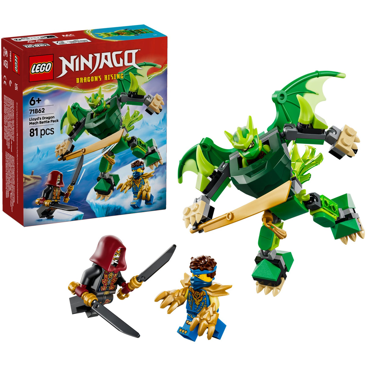 LEGO® 71862 Lloyd's Dragon Mech Battle Pack - NINJAGO®