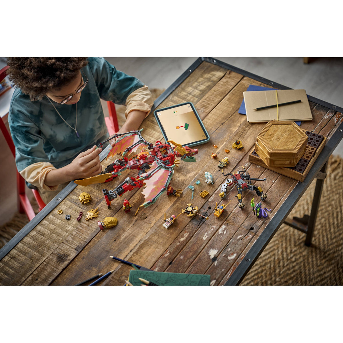 LEGO® 71868 Wyldfyre's Transforming Dragon Mech - NINJAGO®