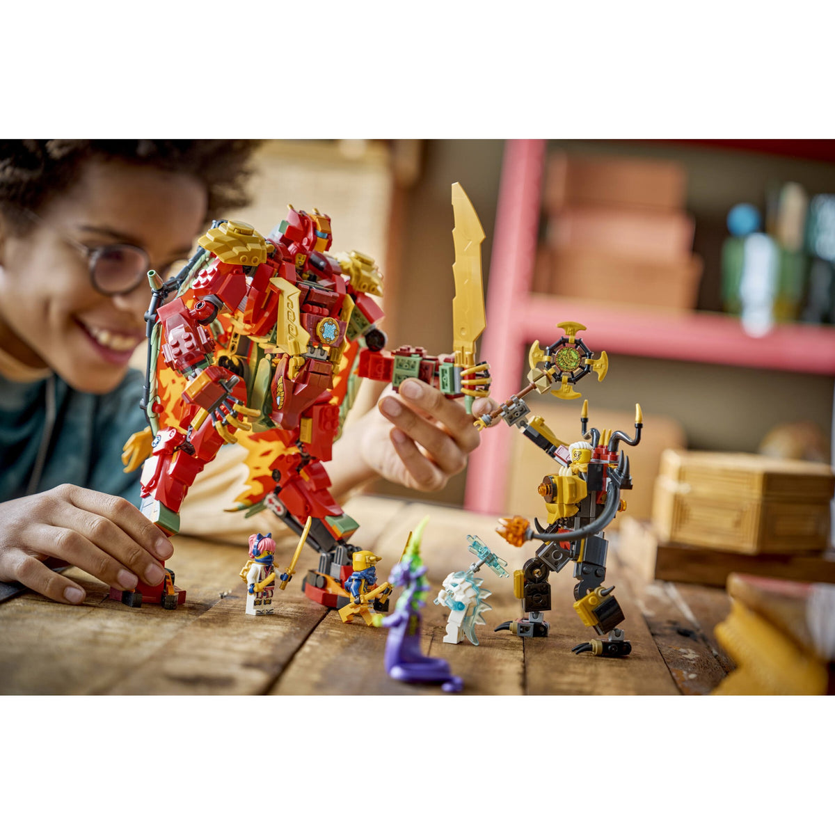 LEGO® 71868 Wyldfyre's Transforming Dragon Mech - NINJAGO®