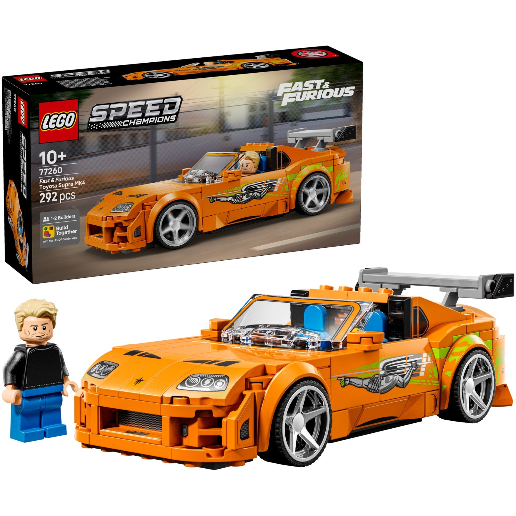 LEGO® 77260 The Fast and The Furious Toyota Supra MK4 - Speed Champions