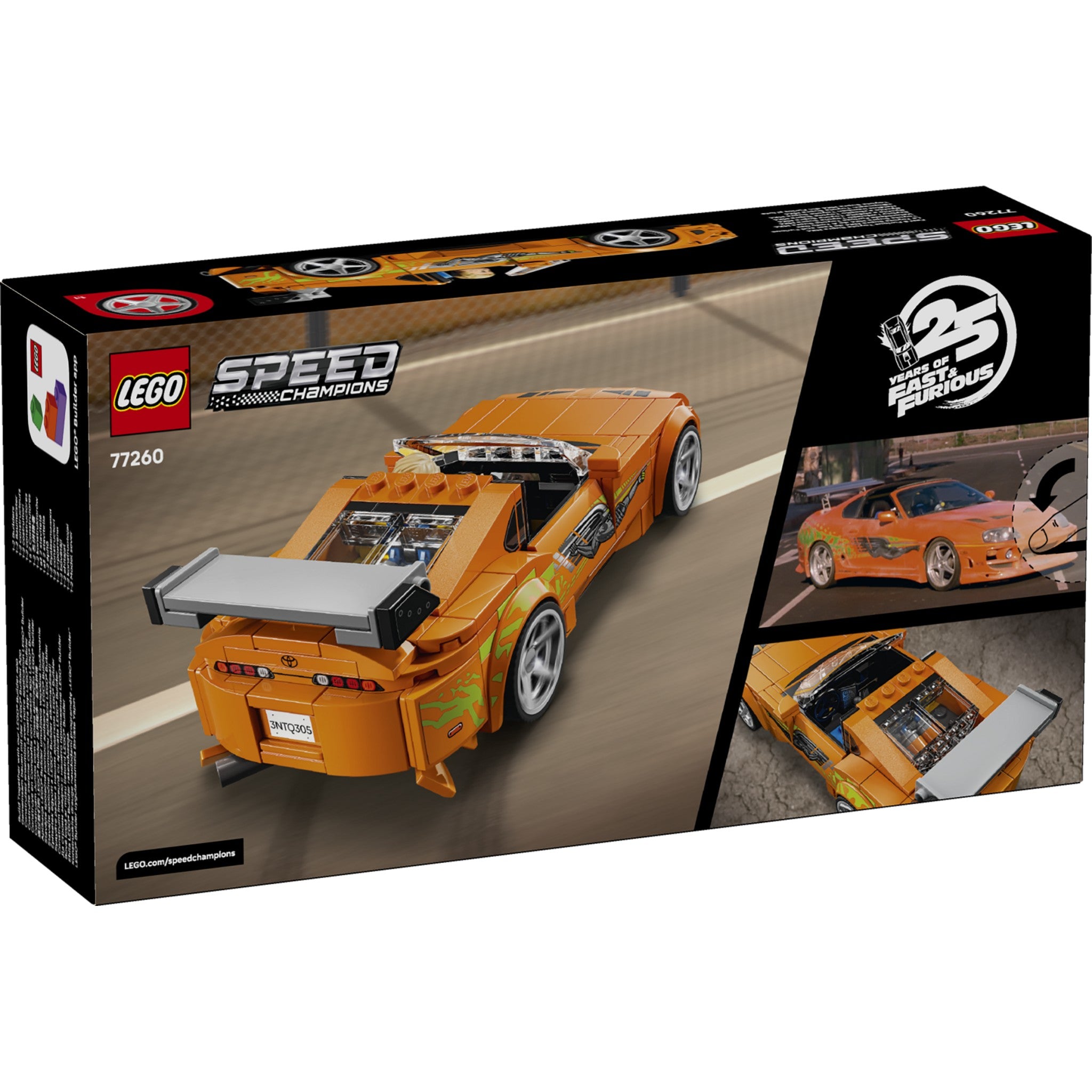 LEGO® 77260 The Fast and The Furious Toyota Supra MK4 - Speed Champions