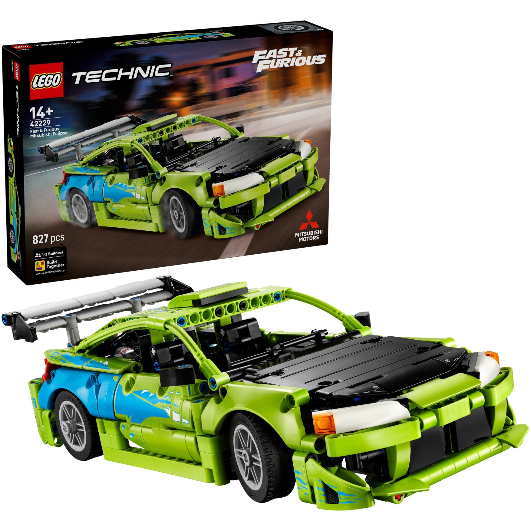 LEGO® 42229 Fast and Furious Mitsubishi Eclipse Car - Technic