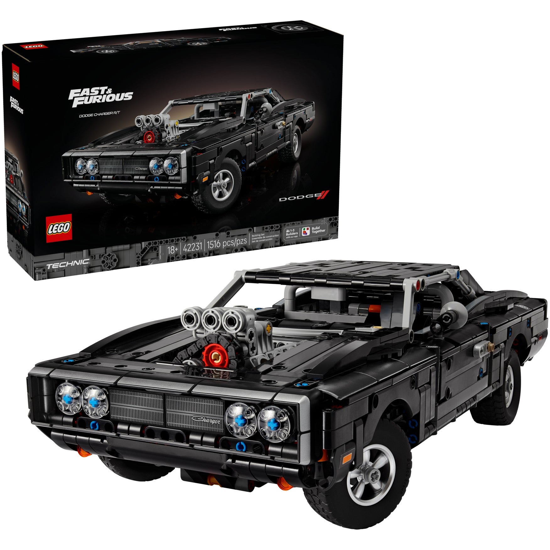 LEGO® 42231 Fast and Furious Dodge Charger R/T Car - Technic