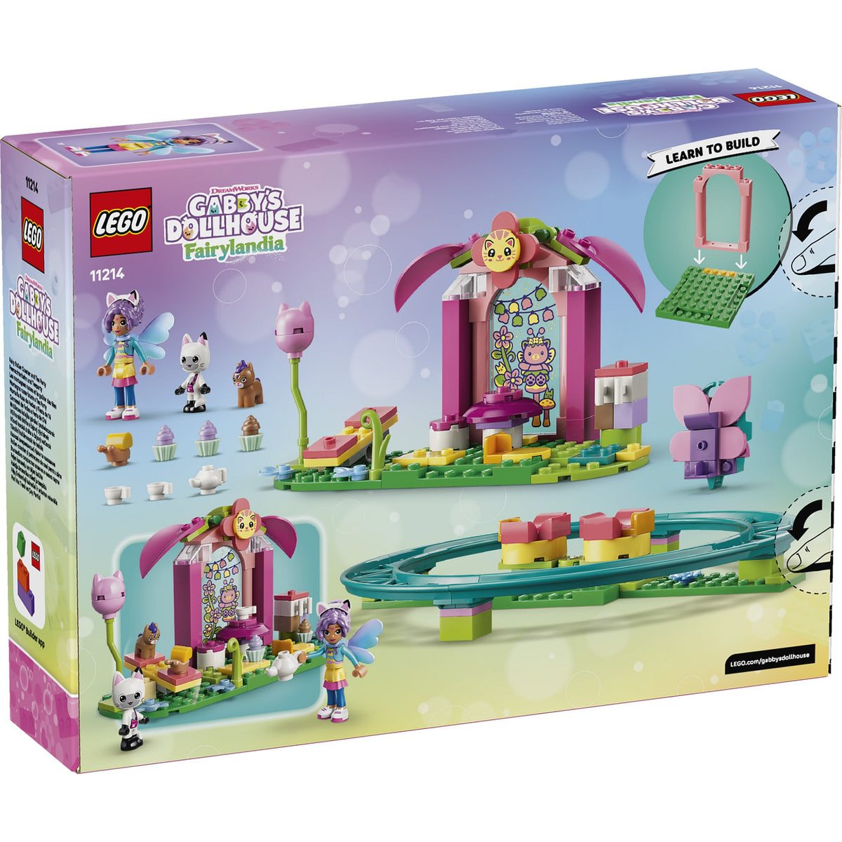 LEGO® 11214 Fairy Roller Coaster and Tea Party - Gabby’s Dollhouse 4+