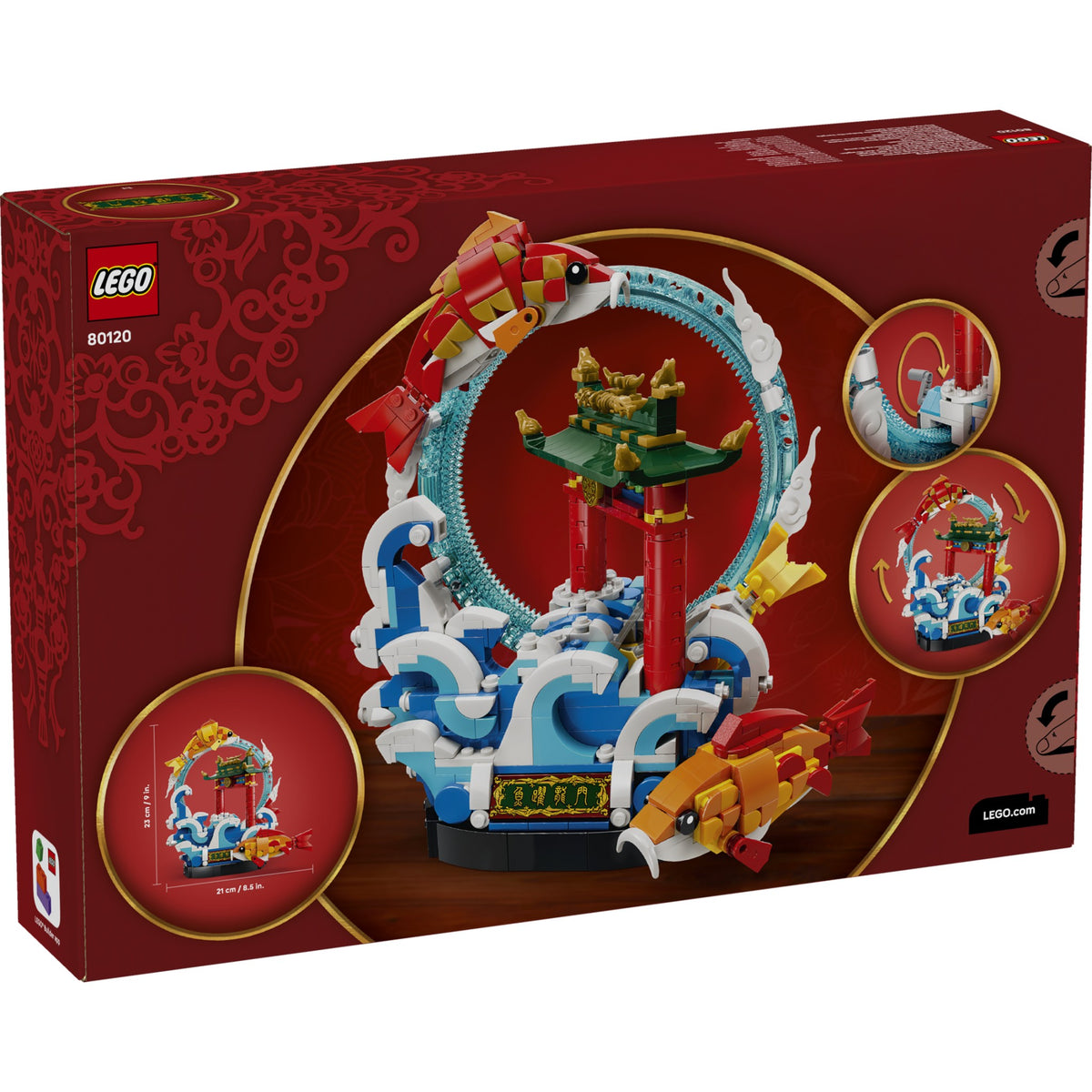 LEGO® 80120 Prosperity Carp Leaping - Chinese Festivals