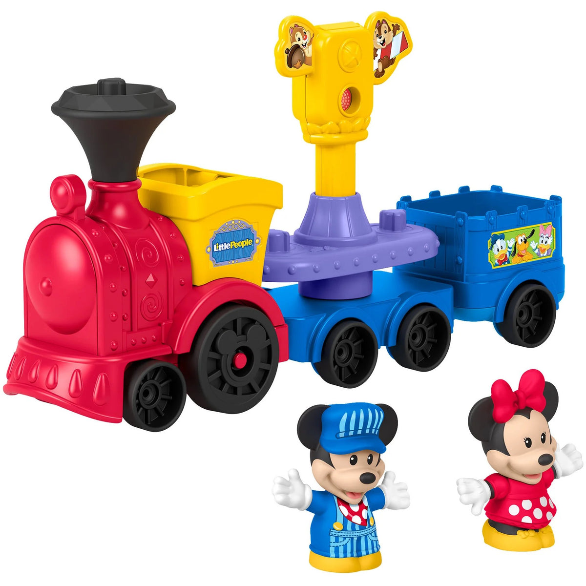 Fisher-Price - Little People Disney Jr Mickey & Minnie Musical Train - Mattel