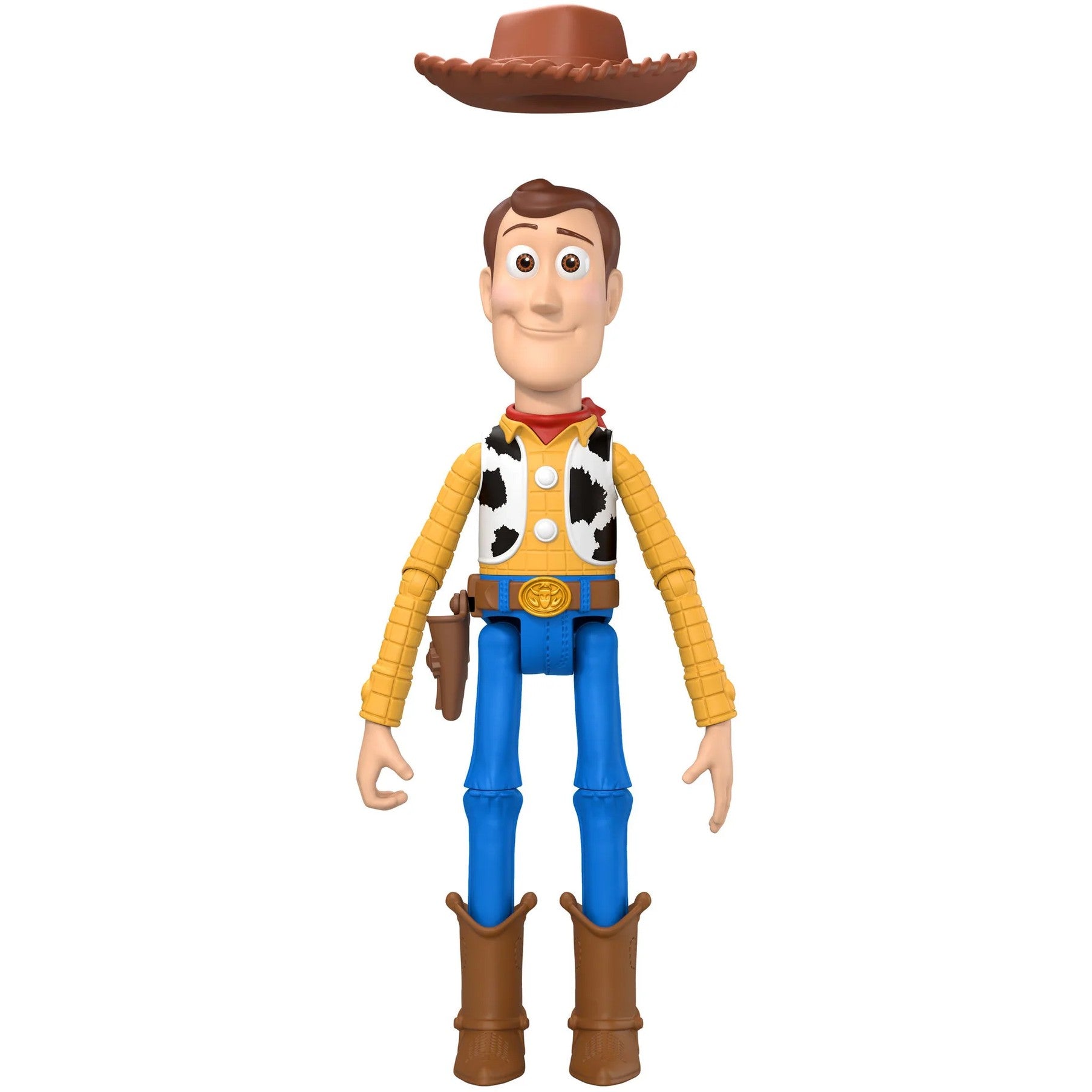 Disney Pixar - Toy Story 5 Woody Action Figure 9-inch Tall Sheriff 14 Posable Joints - Mattel