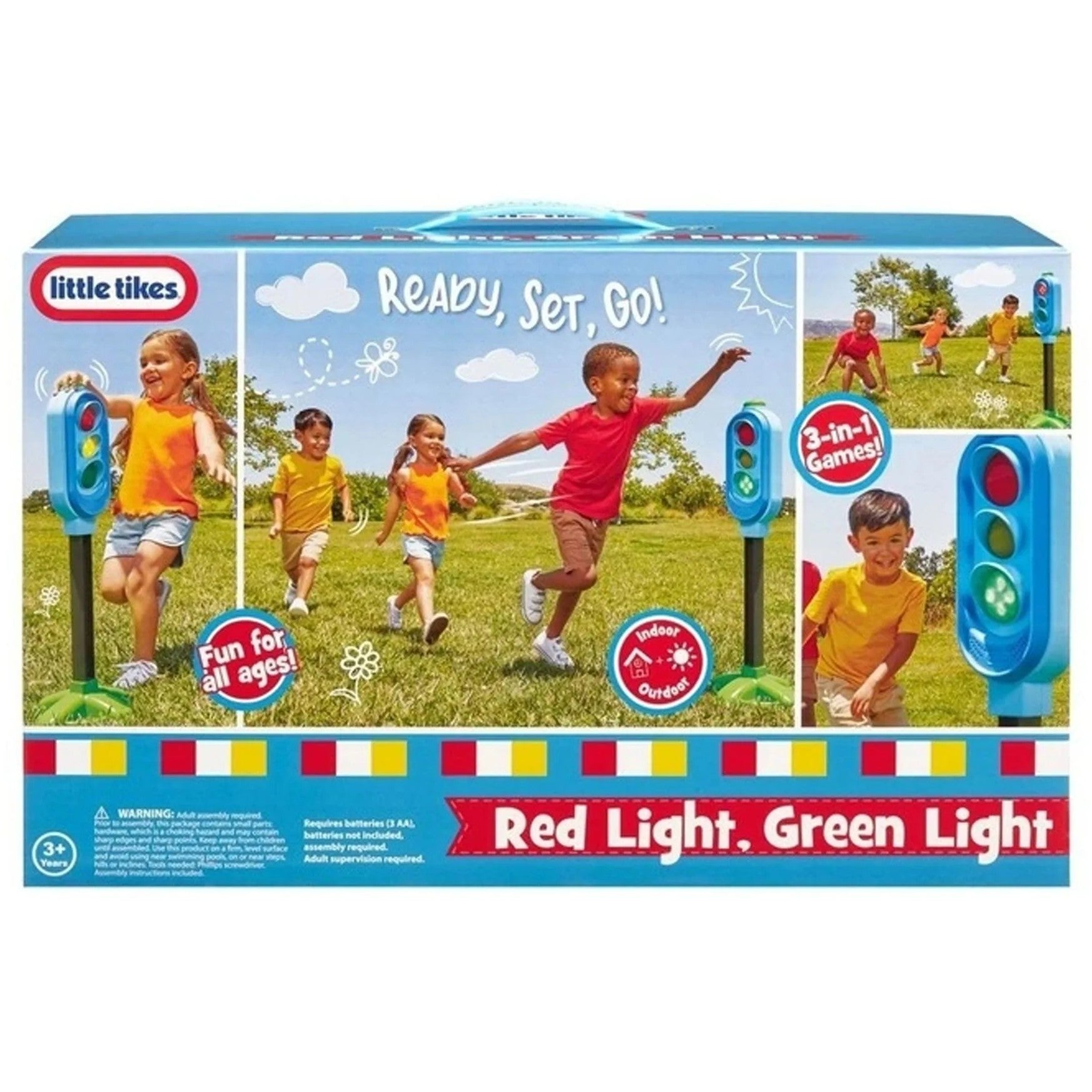 Little Tikes - Red Light Green Light 3-in-1 Games!