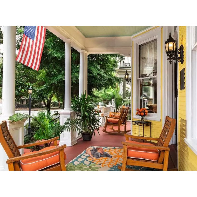Ravensburger - USA Jigsaw Nationals Front Porch Days Jigsaw Puzzle 500 Pieces