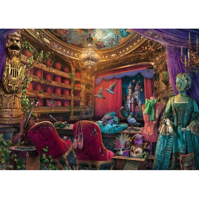 Ravensburger - USA Jigsaw Nationals The Final Curtain Jigsaw Puzzle 1000 Pieces
