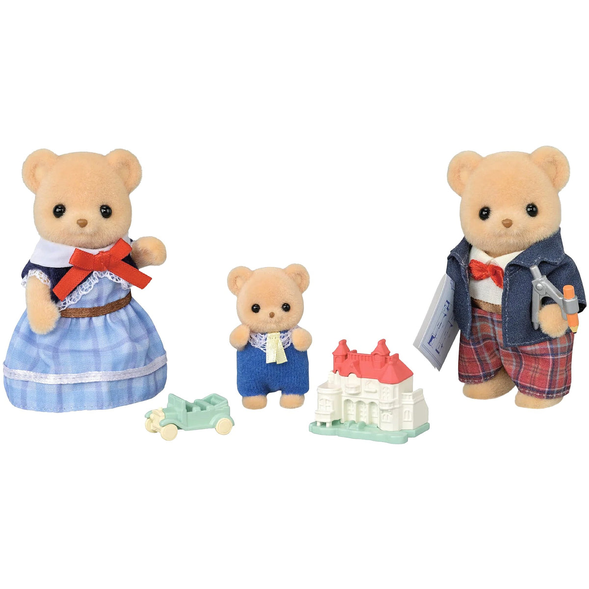 Sylvanian Families - Biscuit Bear Family Set