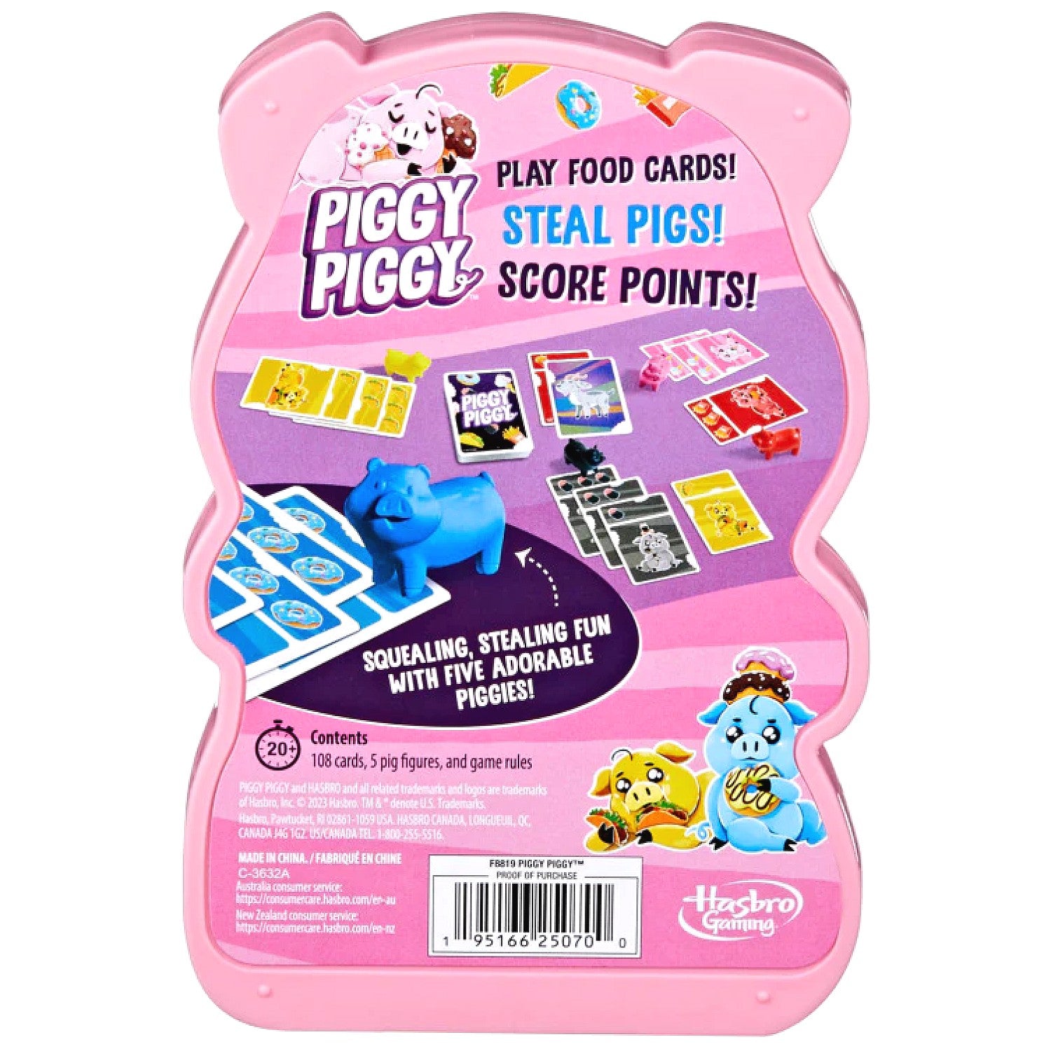 Hasbro Gaming - Piggy Piggy Card Game