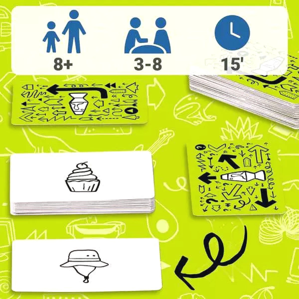 Ravensburger - That's Not a Hat 2 Pop Culture Edition Card Game