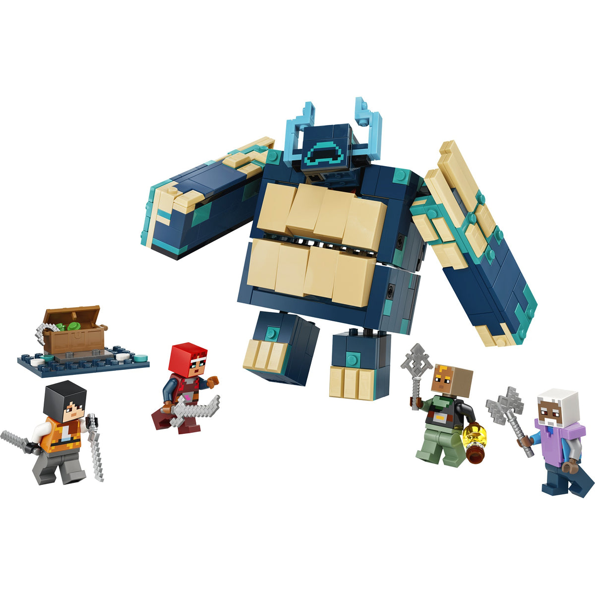 LEGO® 21591 The Twisted Warden Battle - Minecraft®