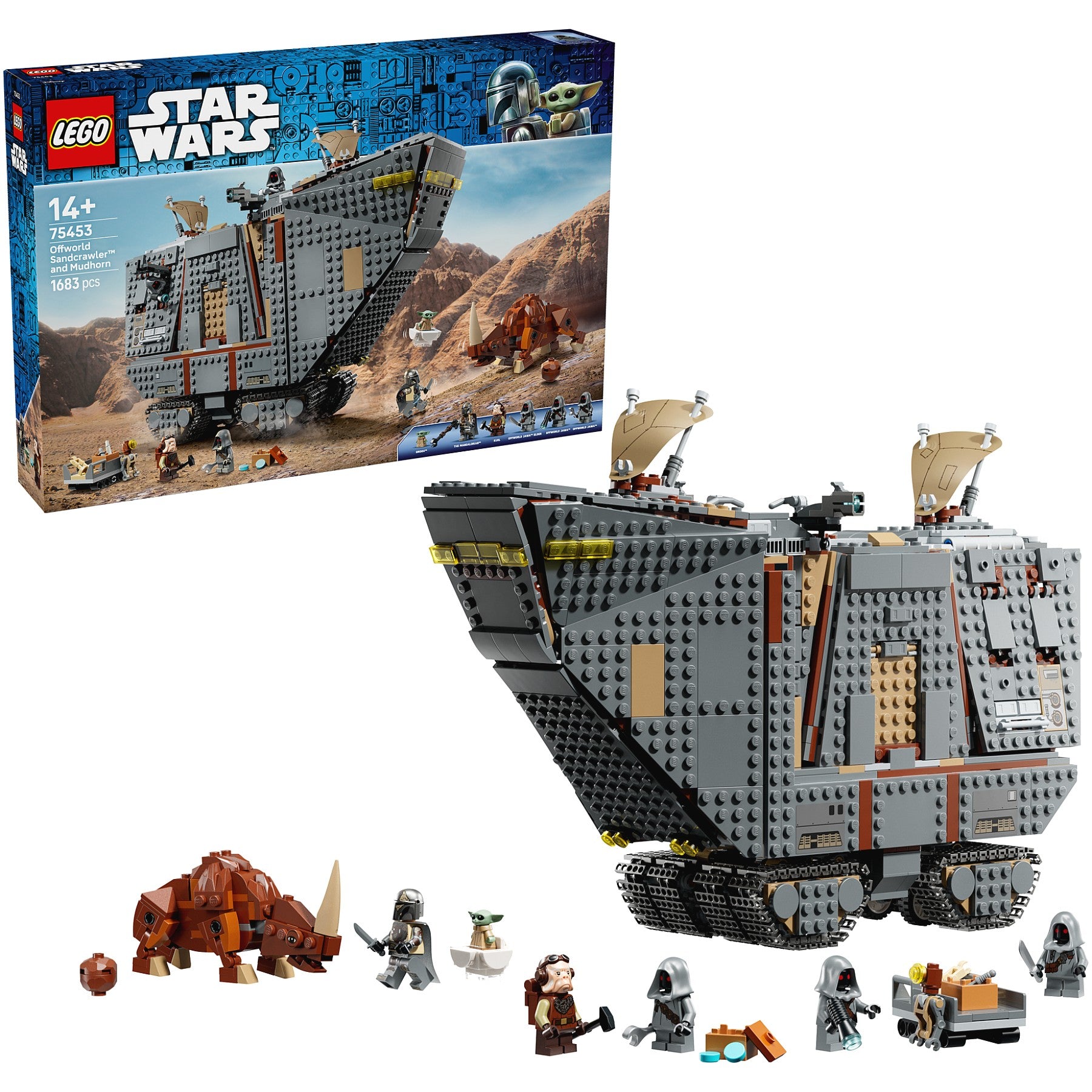 LEGO® 75453 Offworld Sandcrawler™ and Mudhorn - Star Wars™
