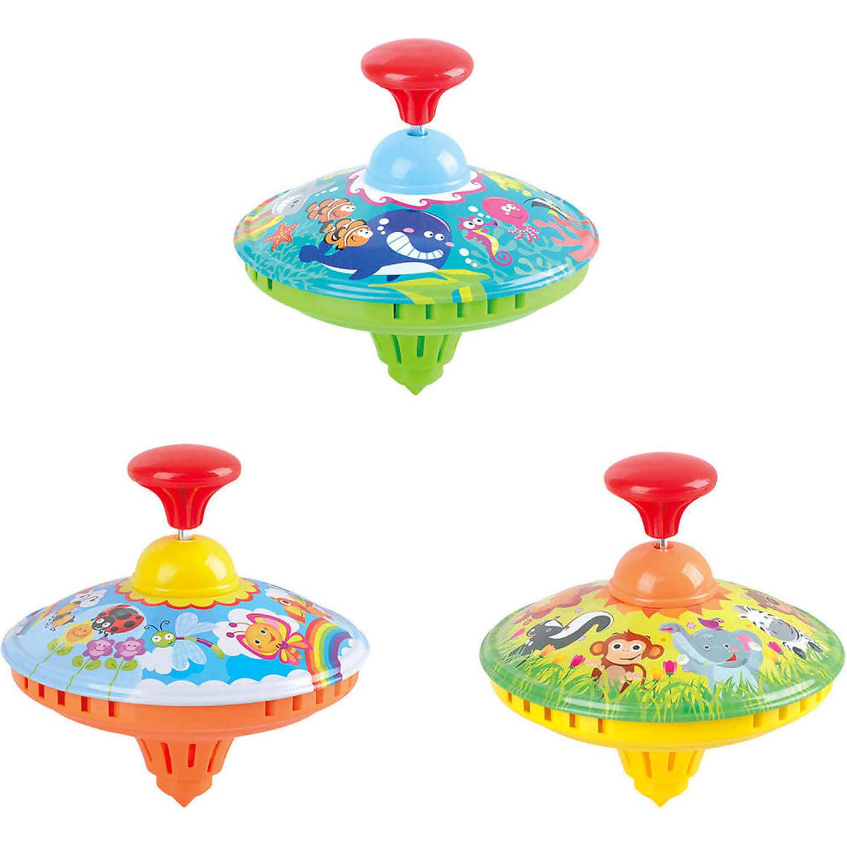 Playgo Toys Ent. Ltd - Spinning Top 1 X Assorted (chosen At Random)