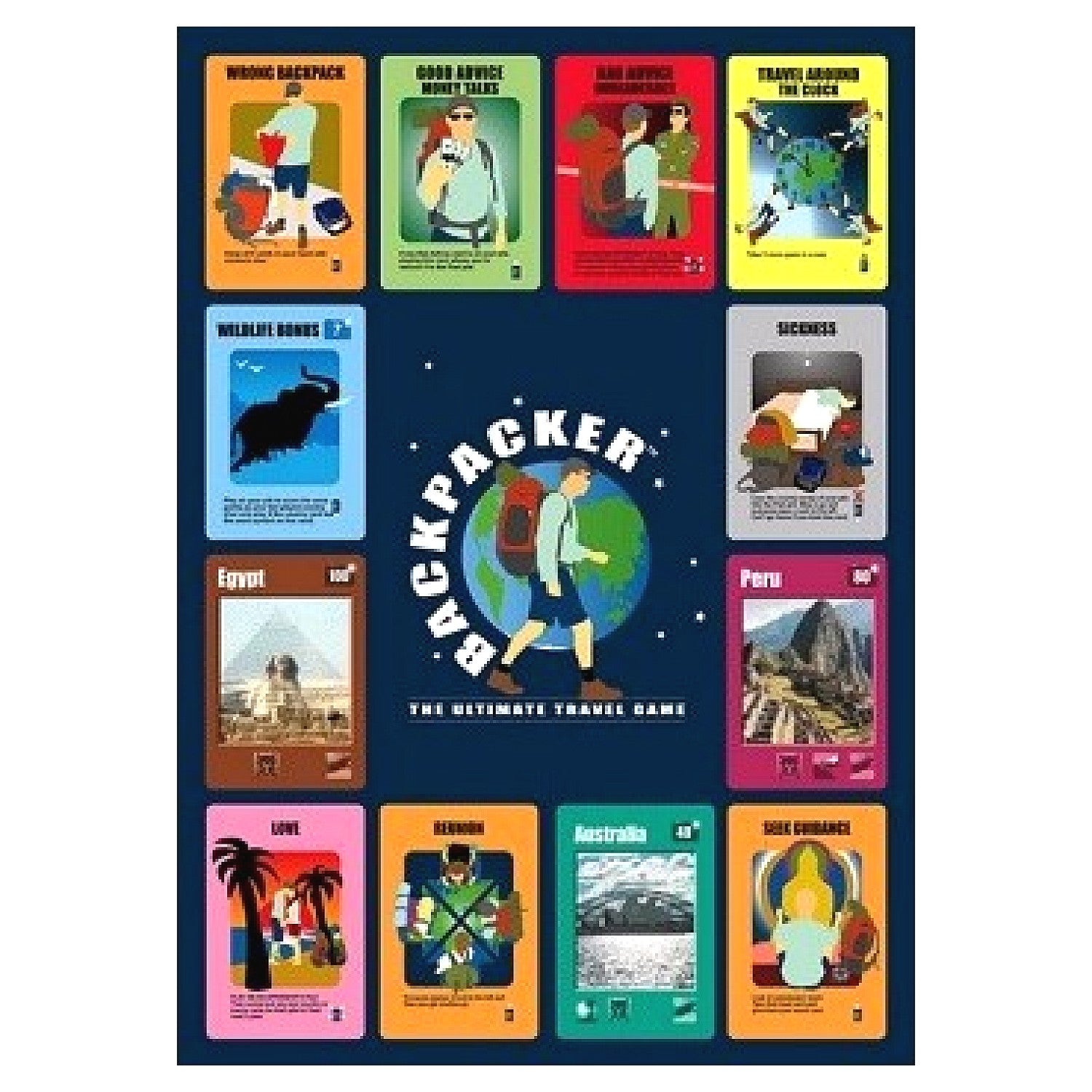 Wild Card Games - Back Packer Card Game