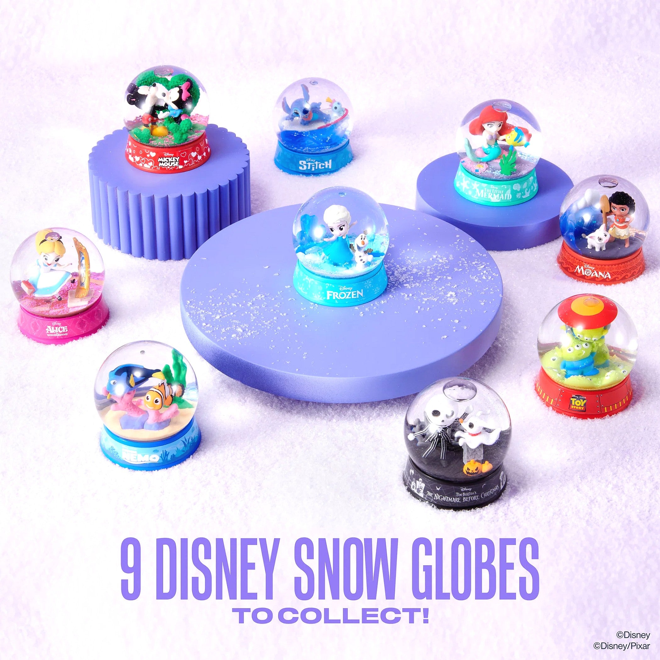 ZURU - Mini Brands Create Disney Snow Globes Series 1 Blind Capsule