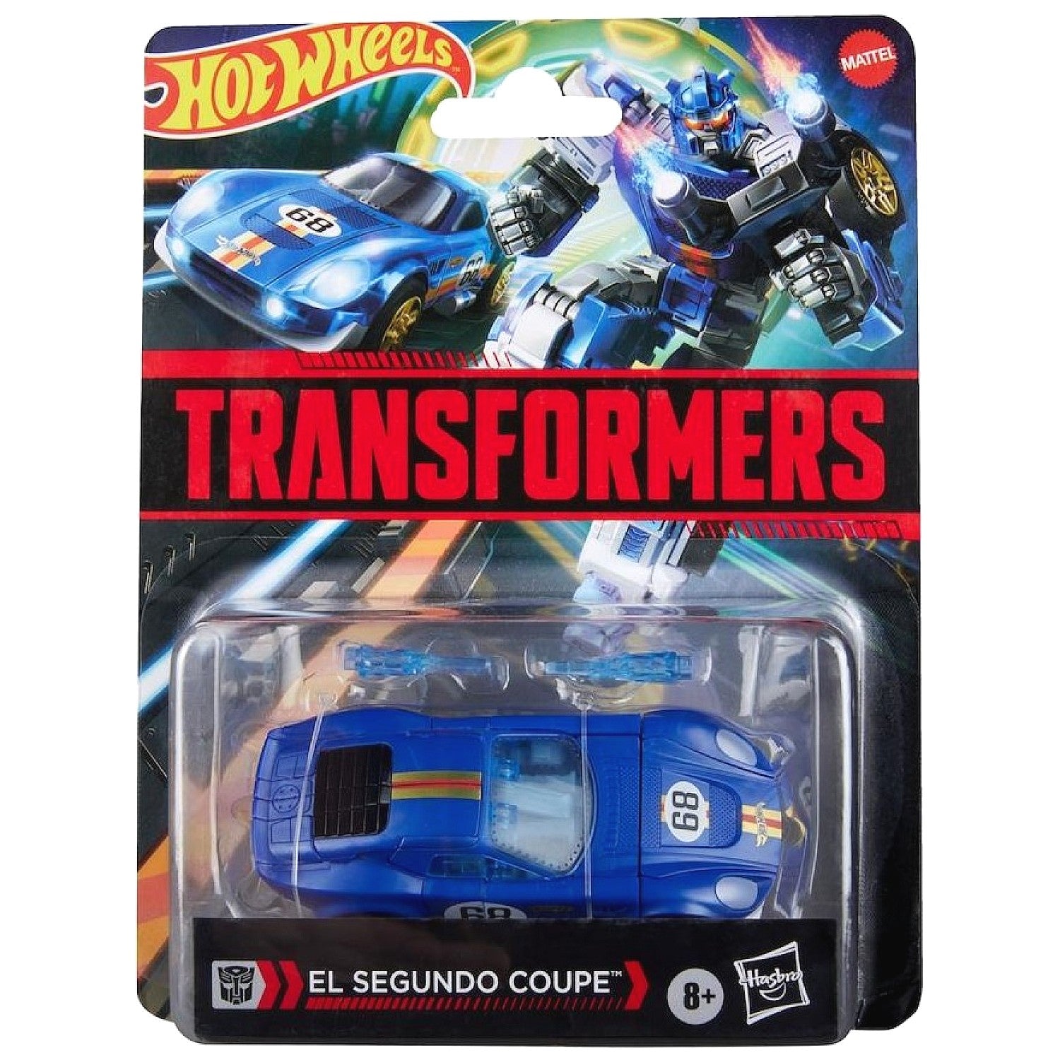 Transformers - Collaborative Hot Wheels X Transformers El Segundo Coupe Action Figure - Hasbro