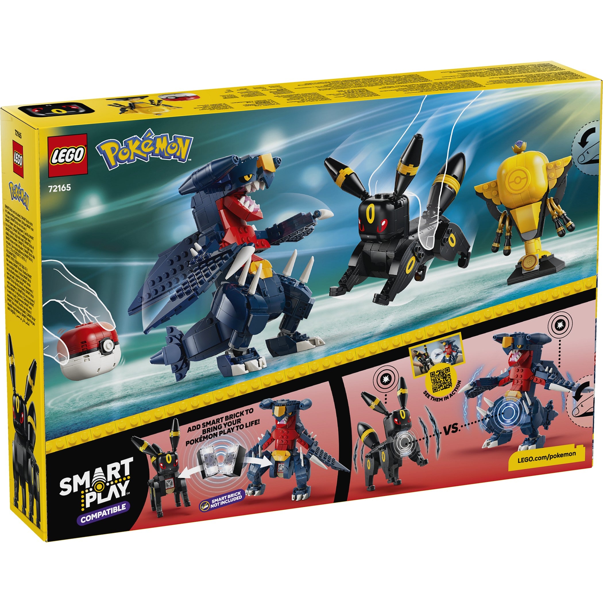 LEGO® 72165 SMART Play™ Compatible Umbreon vs. Garchomp Championship Battle - Pokémon™